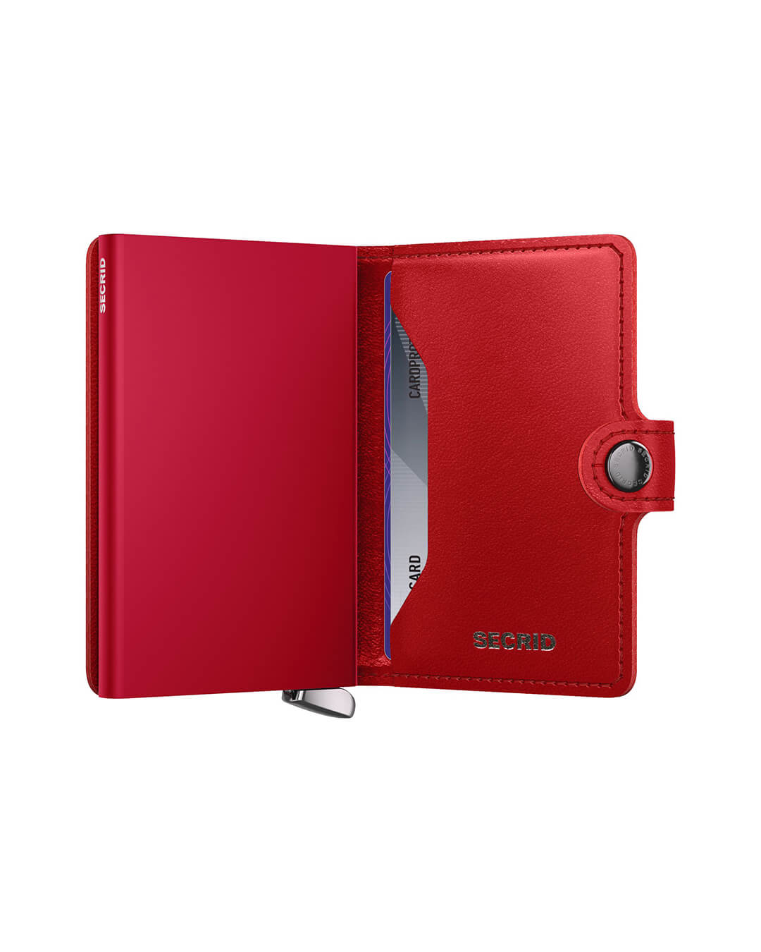 Secrid Wallets One Size Secrid Premium Miniwallet Emboss Diamond Red