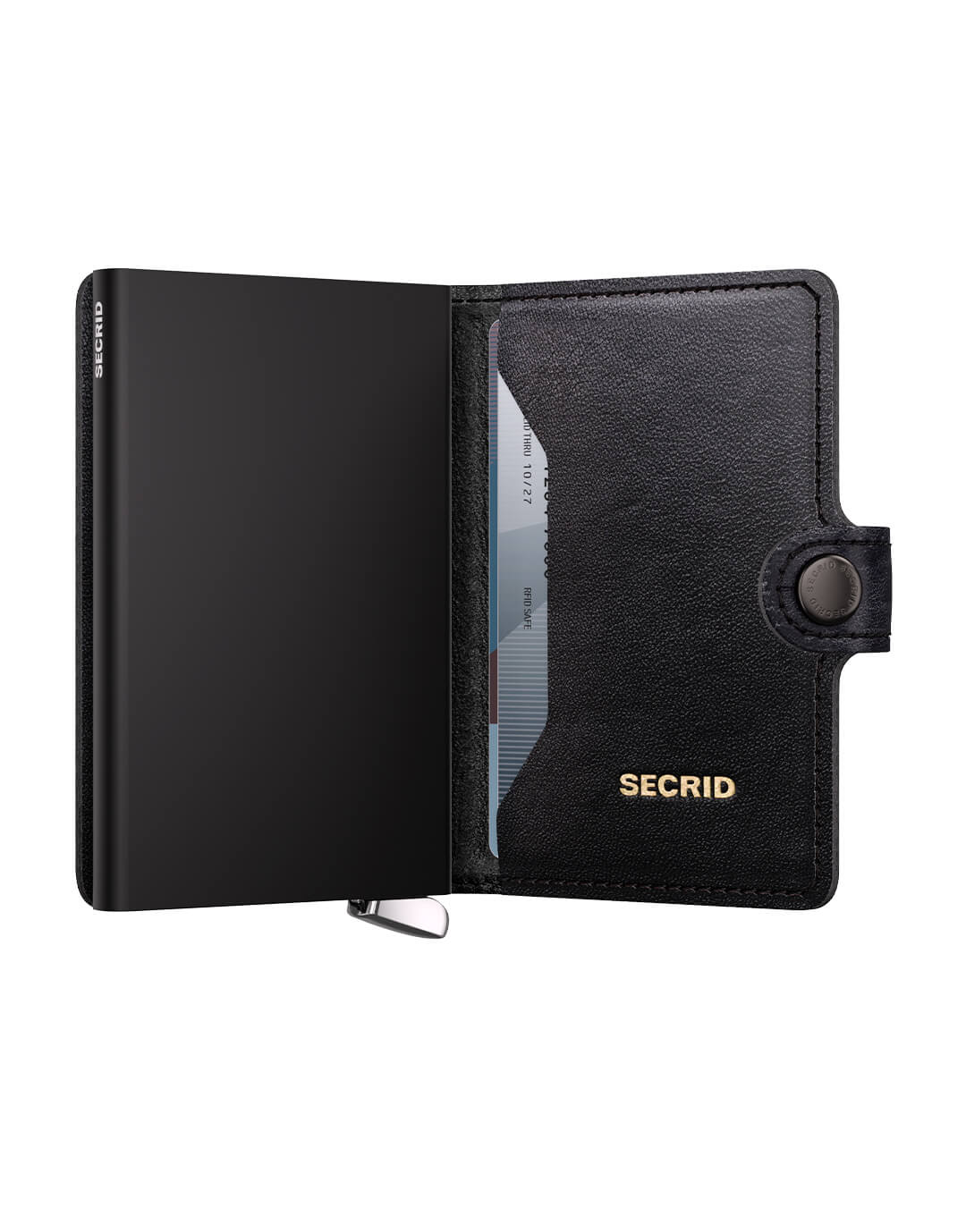Secrid Wallets One Size Secrid Premium Miniwallet Emboss Lines Black