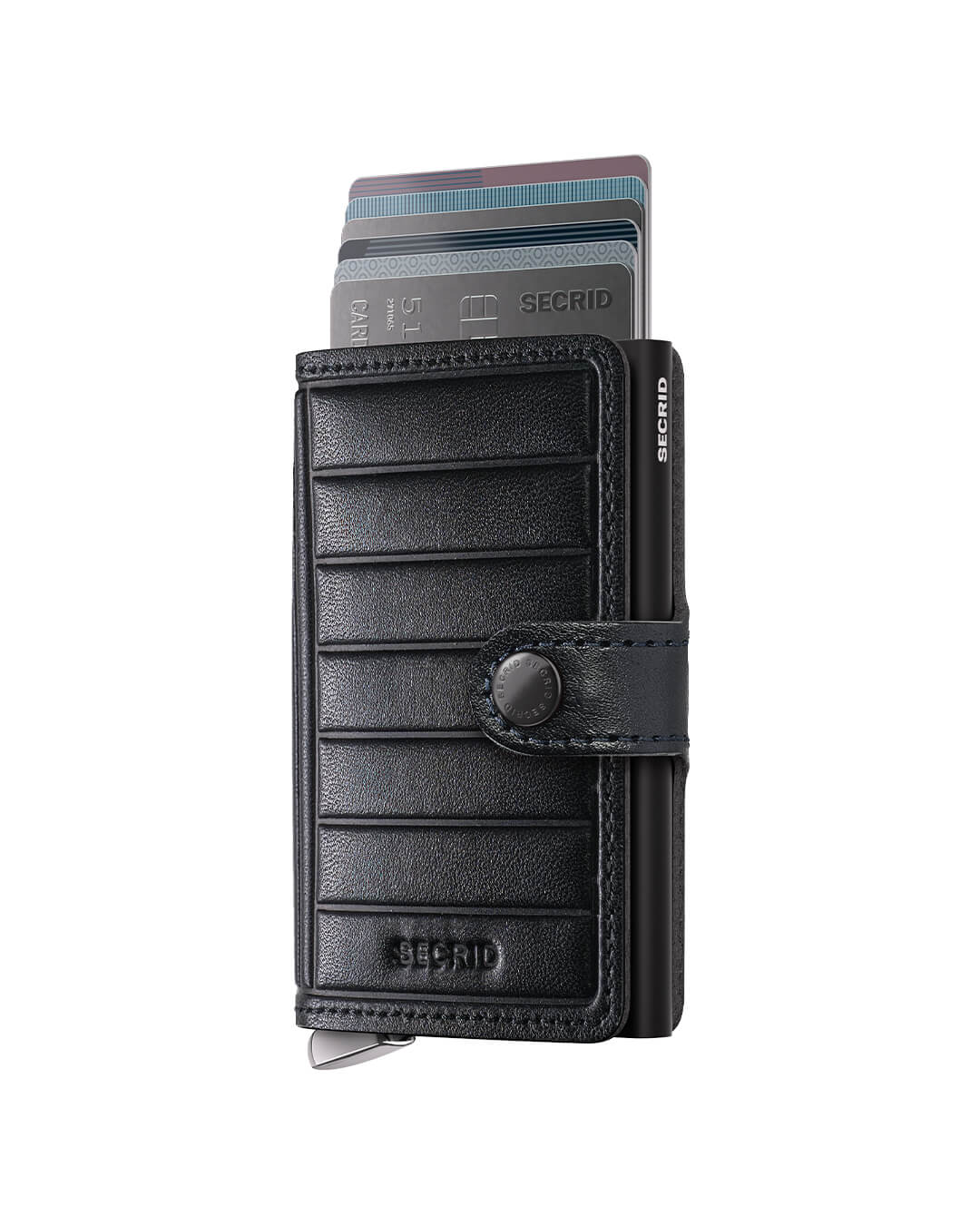 Secrid Wallets One Size Secrid Premium Miniwallet Emboss Lines Black