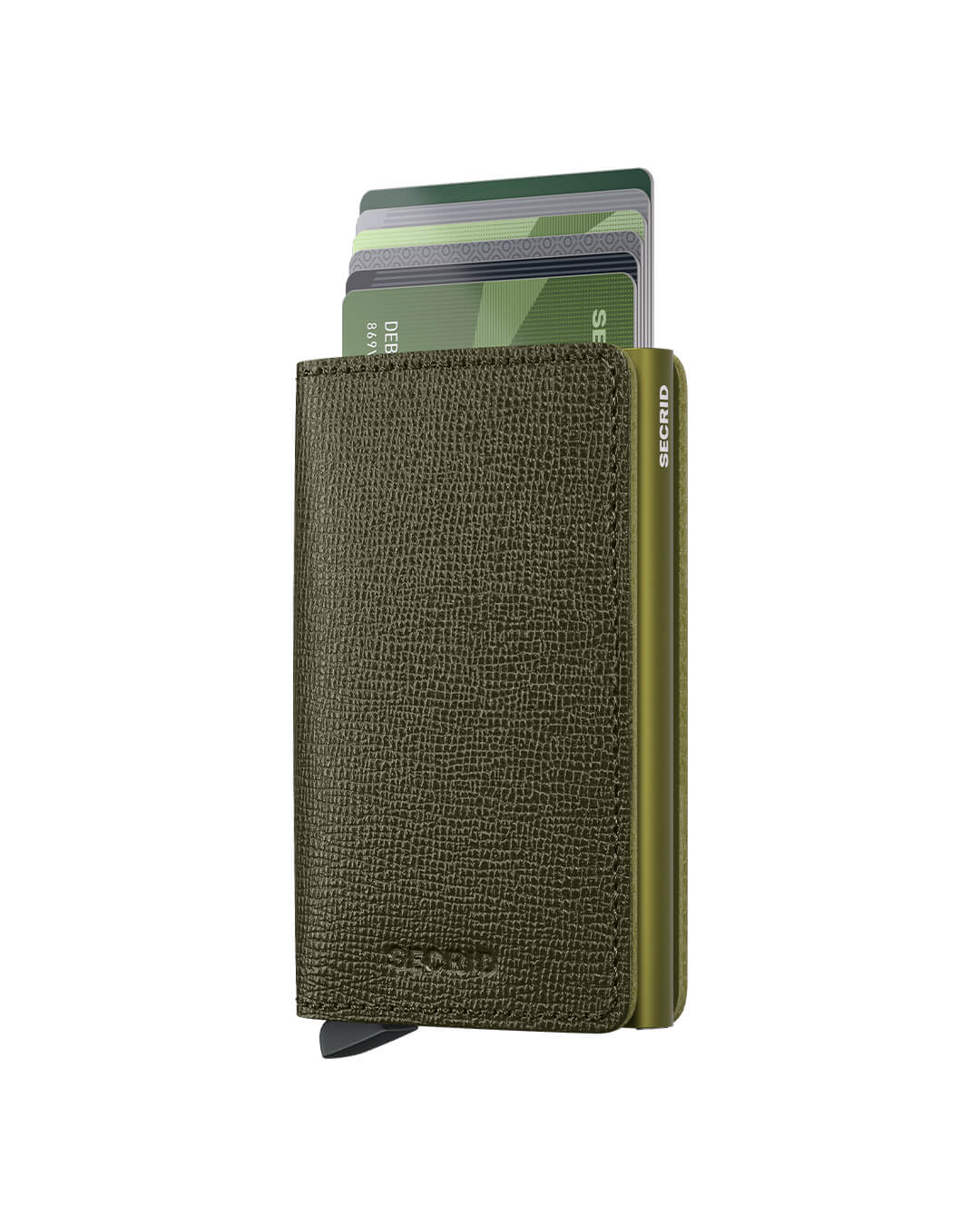 Secrid Wallets One Size Secrid Slimwallet Crisple Kelp