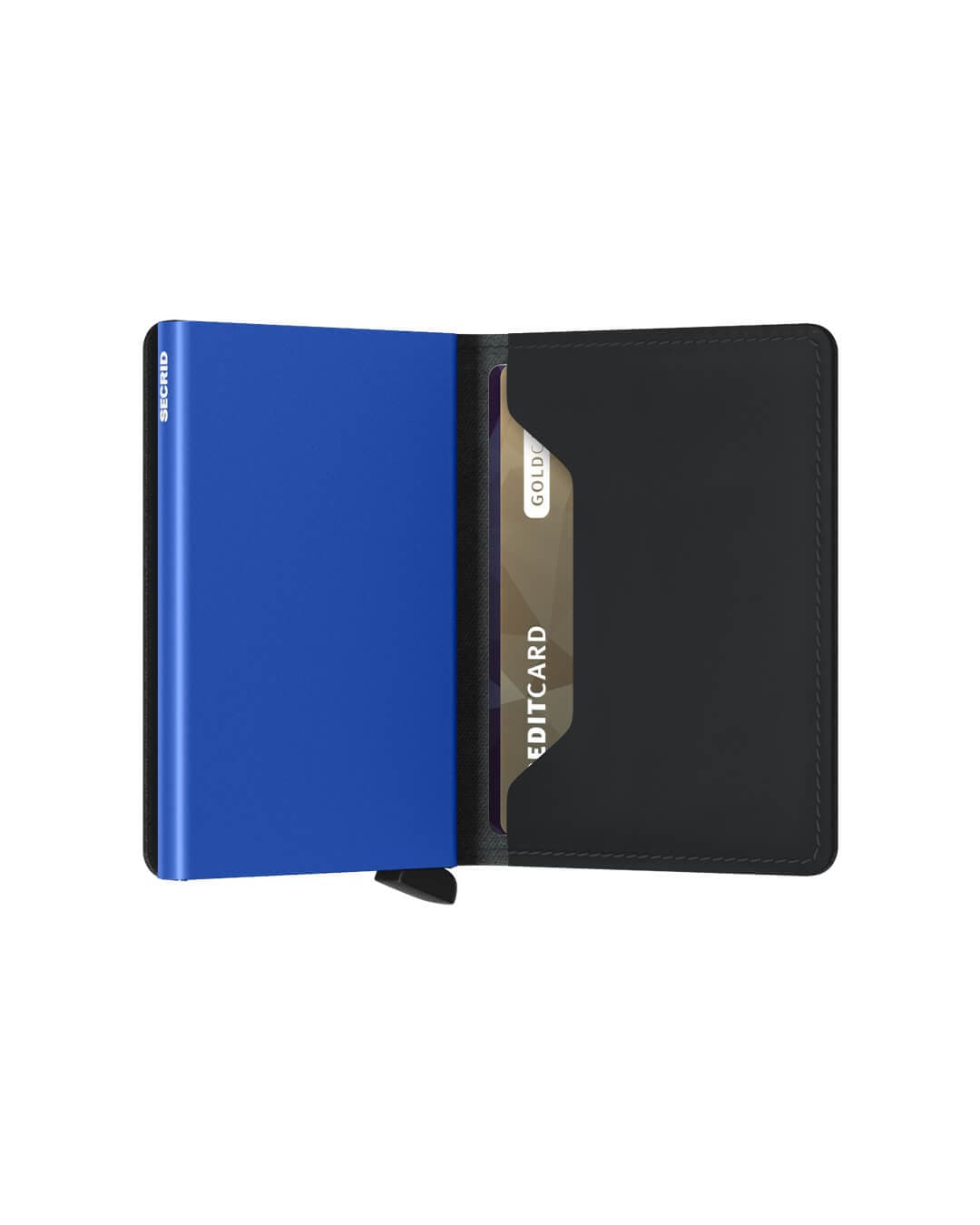 Secrid Wallets One Size Secrid Slimwallet Matte Black & Blue