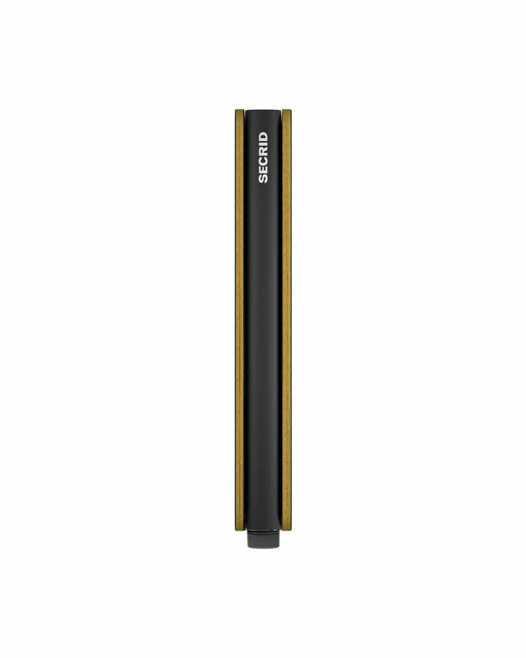 Secrid Wallets One Size Secrid Slimwallet Matte Black &amp; Ochre