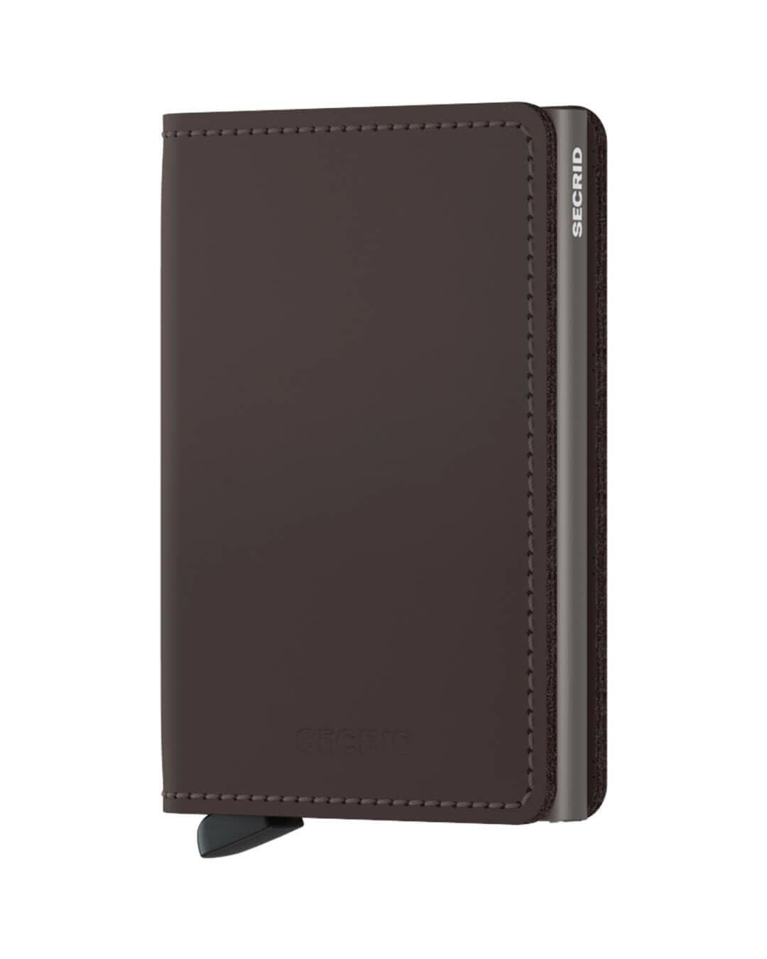 Secrid Wallets One Size Secrid Slimwallet Matte Truffle