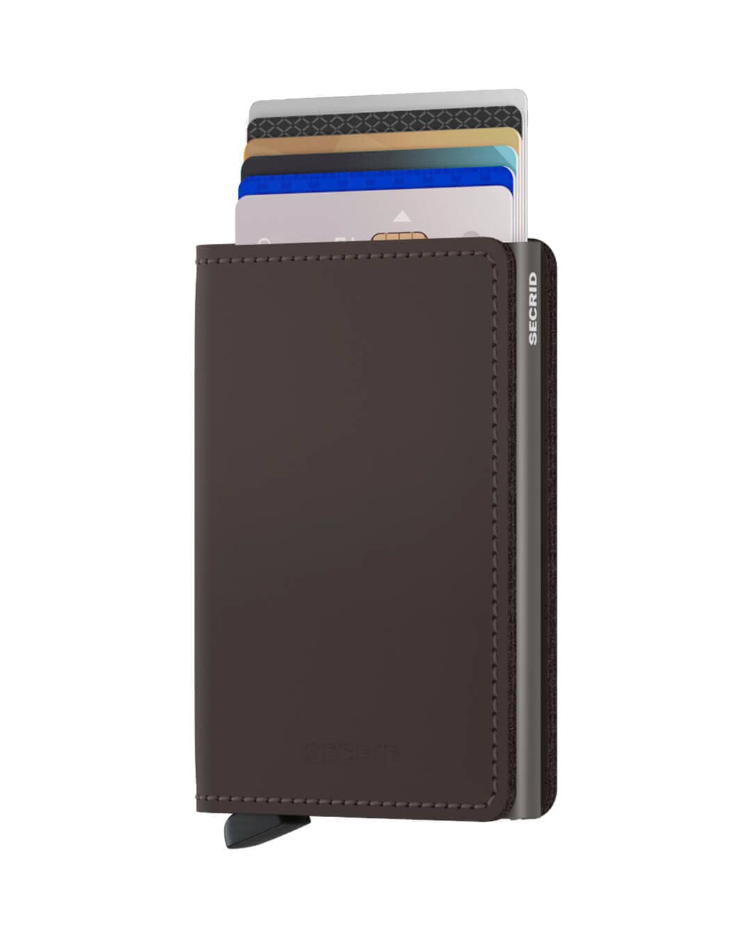 Secrid Wallets One Size Secrid Slimwallet Matte Truffle
