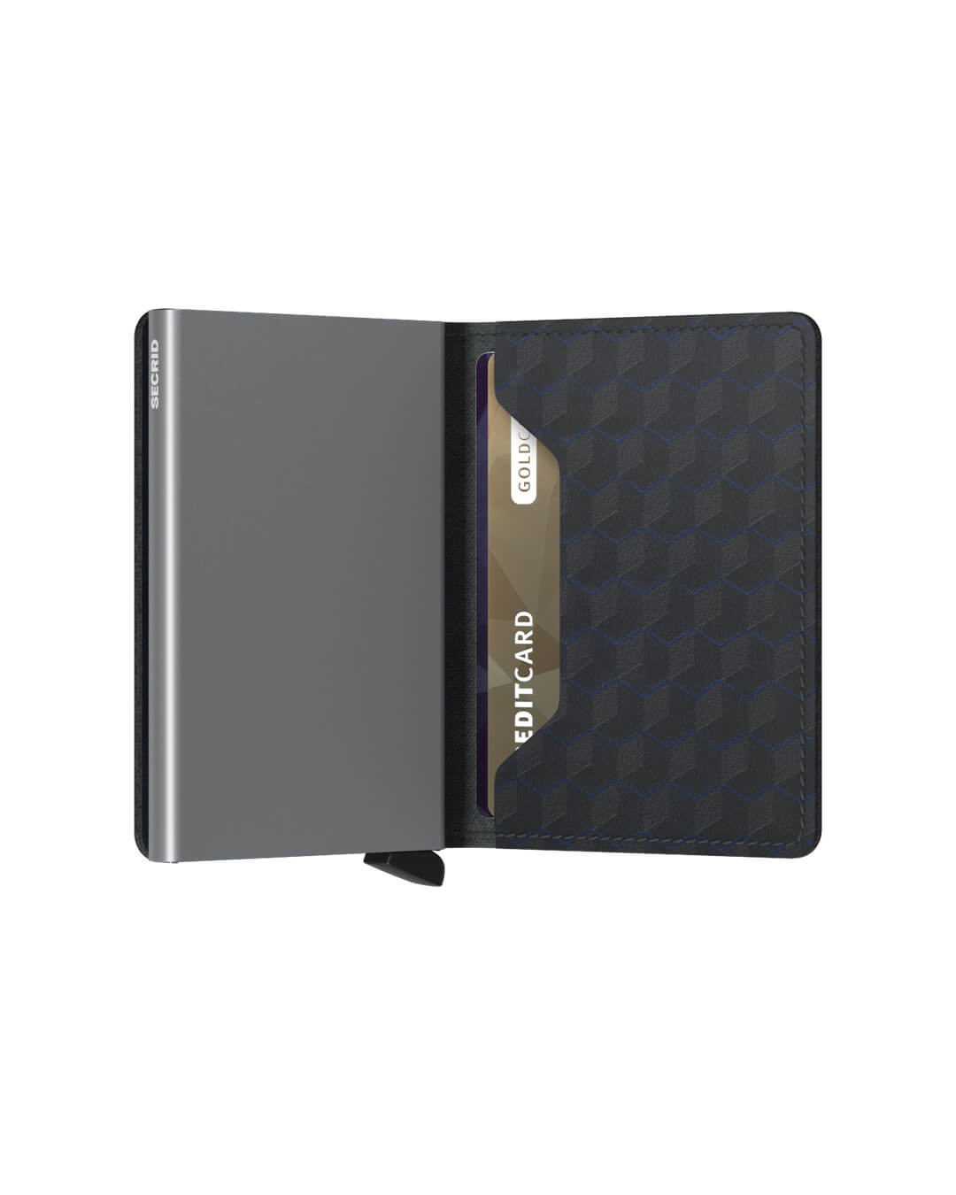 Secrid Wallets One Size Secrid Slimwallet Optical Black-Titanium