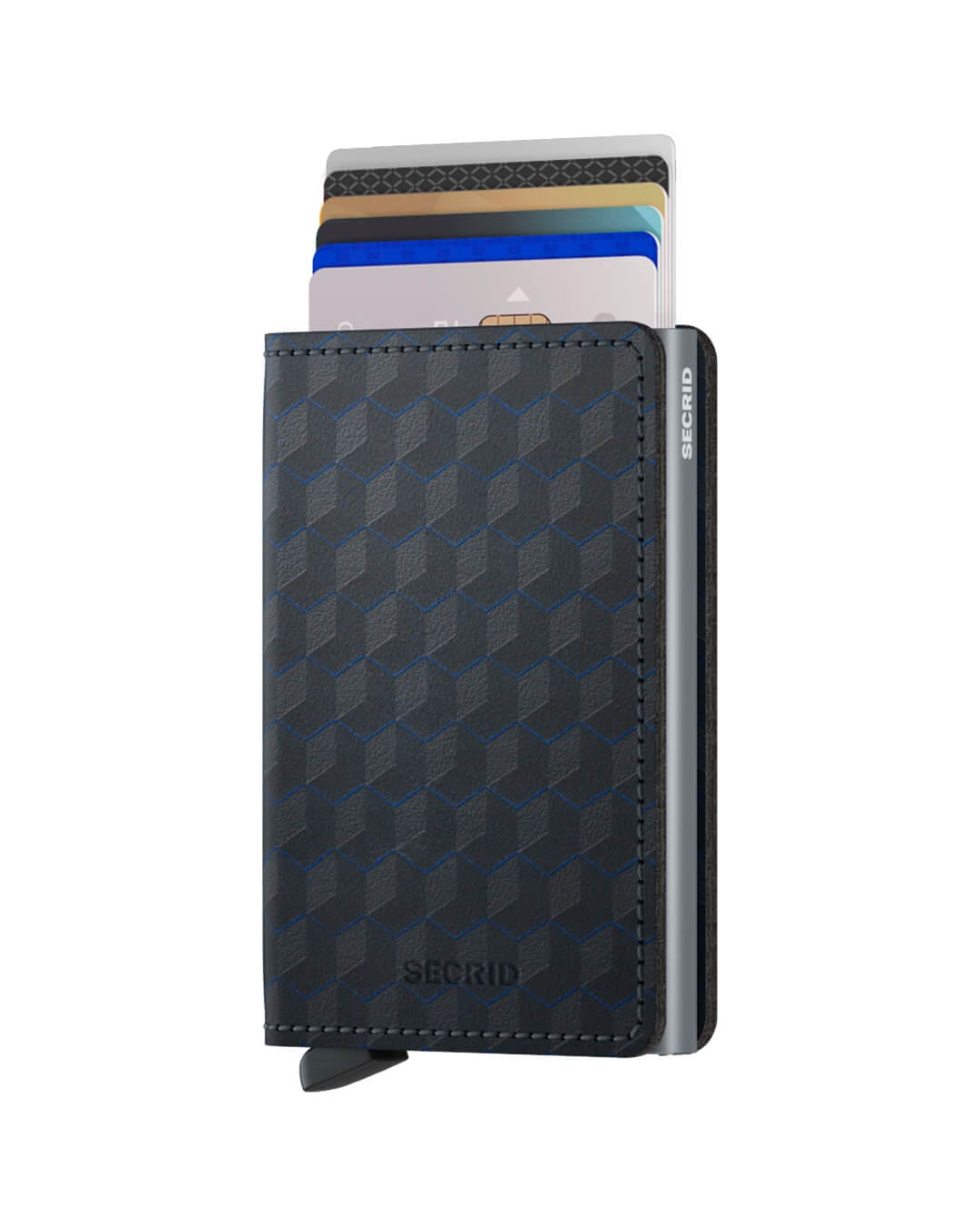 Secrid Wallets One Size Secrid Slimwallet Optical Black-Titanium