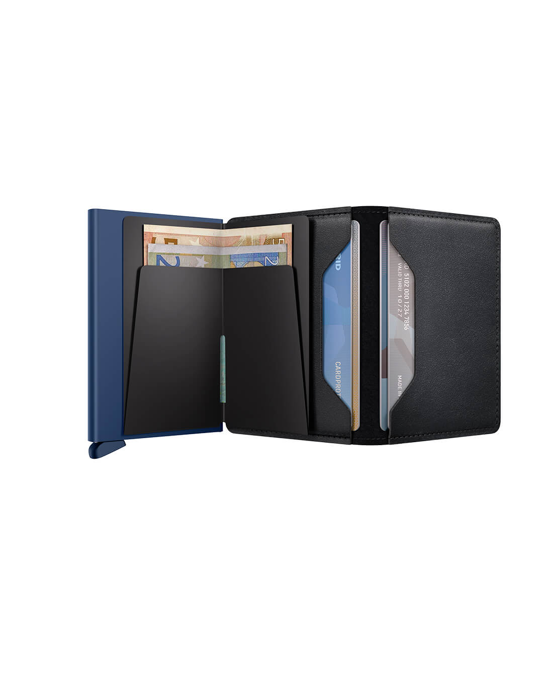 Secrid Wallets One Size Secrid Slimwallet Original Black-Navy