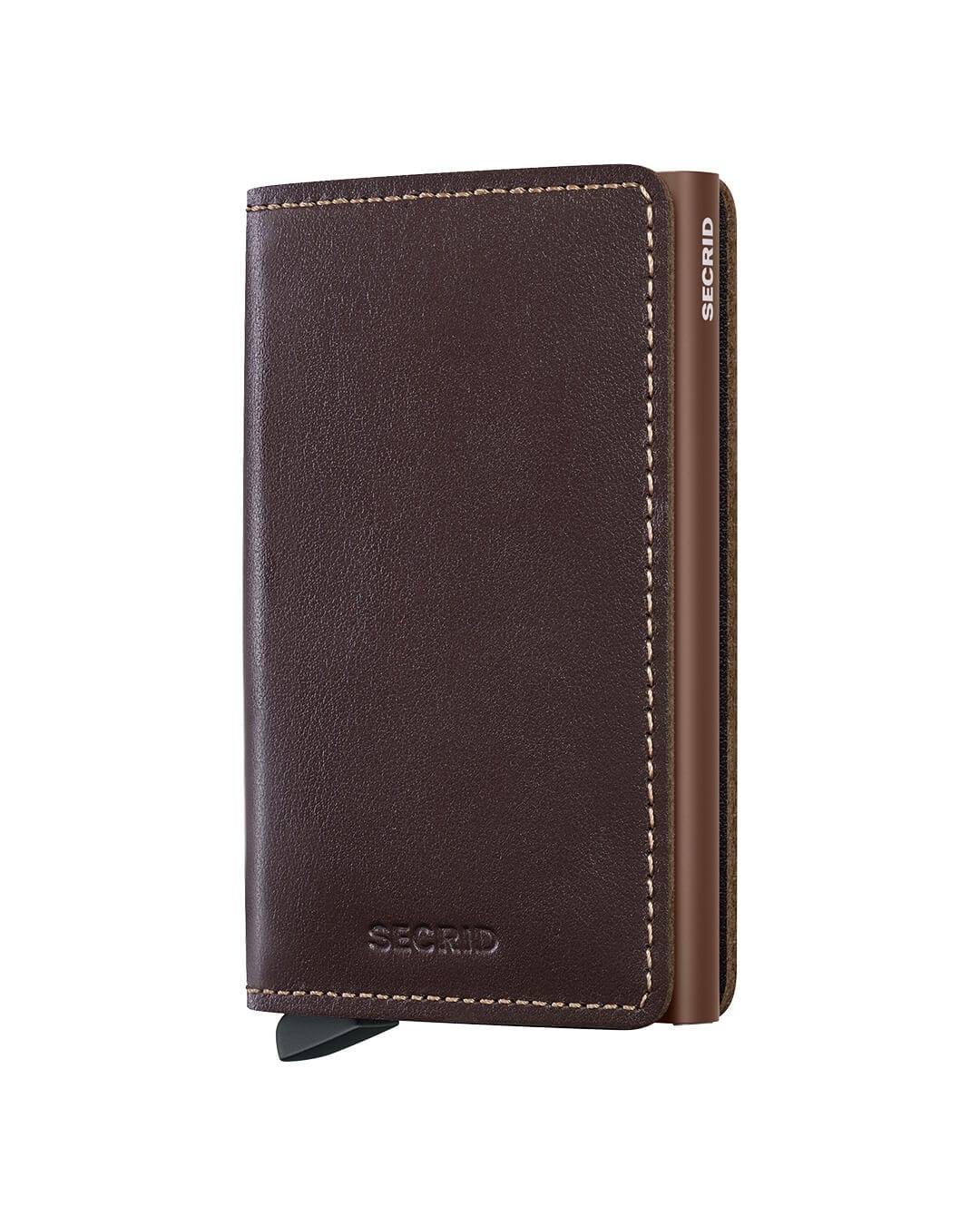 Secrid Wallets One Size Secrid Slimwallet Original Chocolate