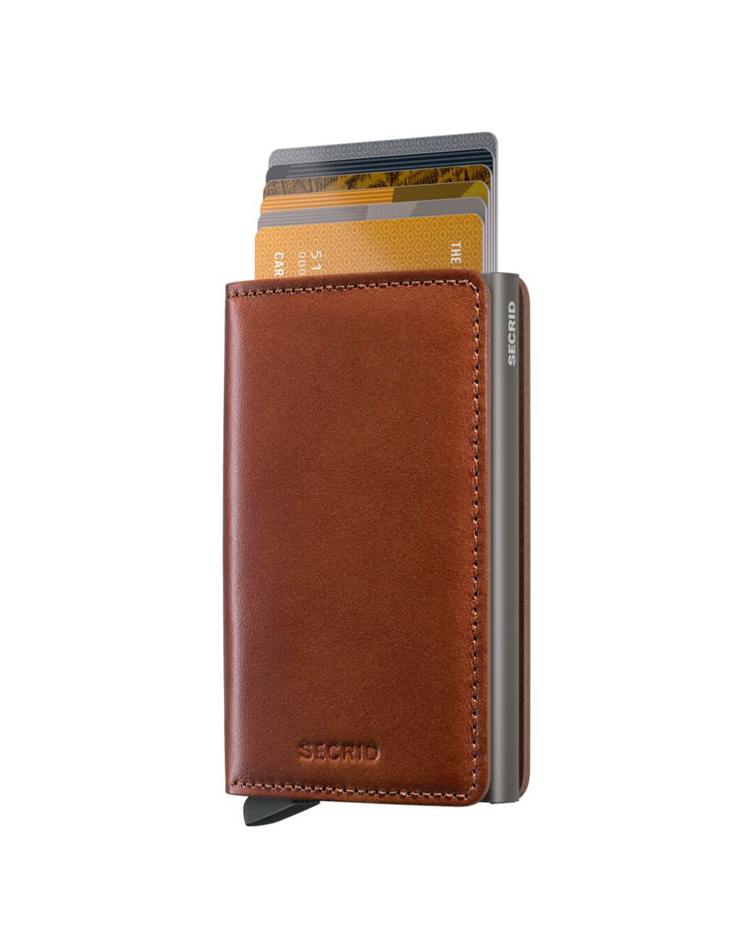 Secrid Wallets One Size Secrid Slimwallet Texano Saddle