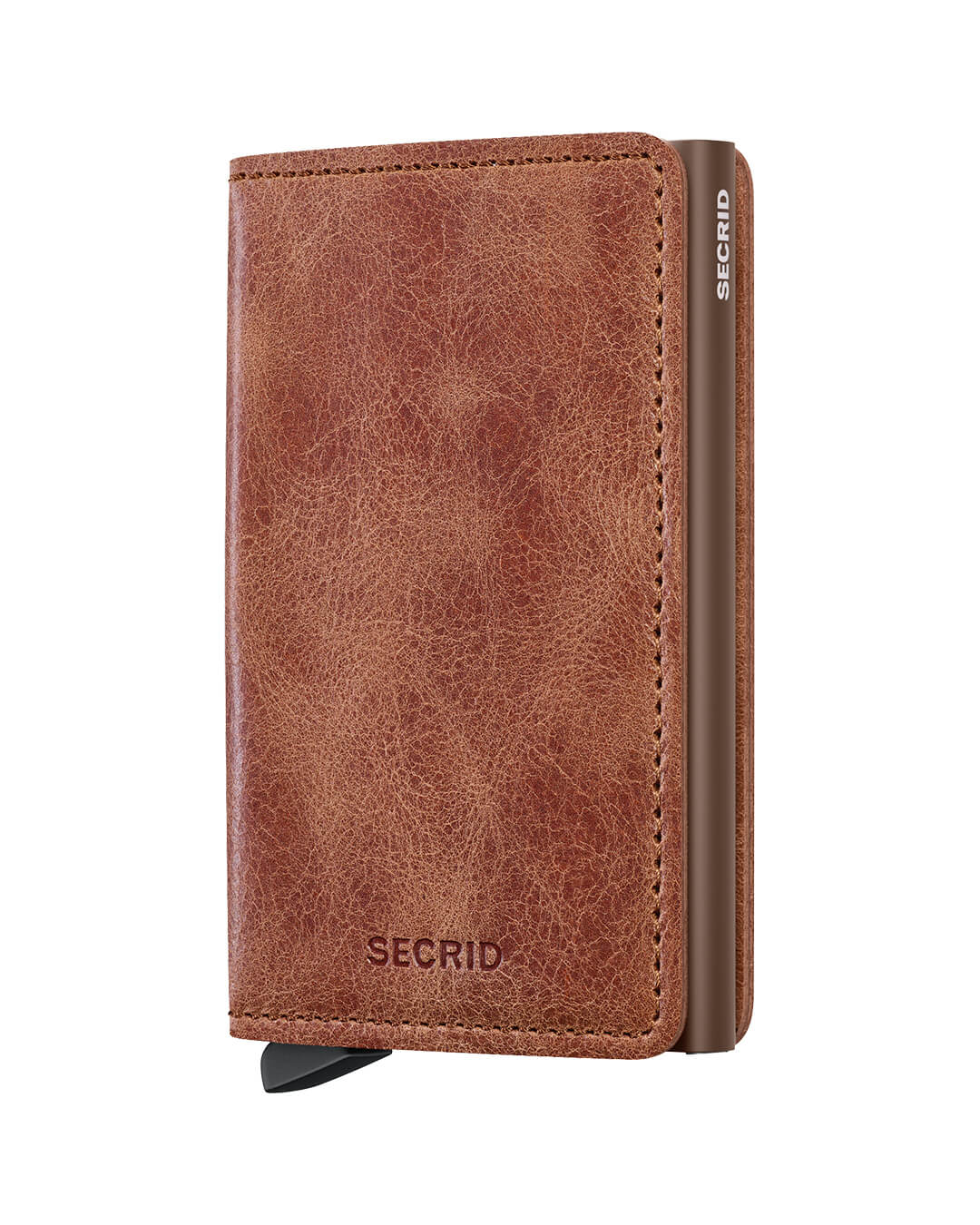 Secrid Wallets One Size Secrid Slimwallet Vintage Cognac-Brown