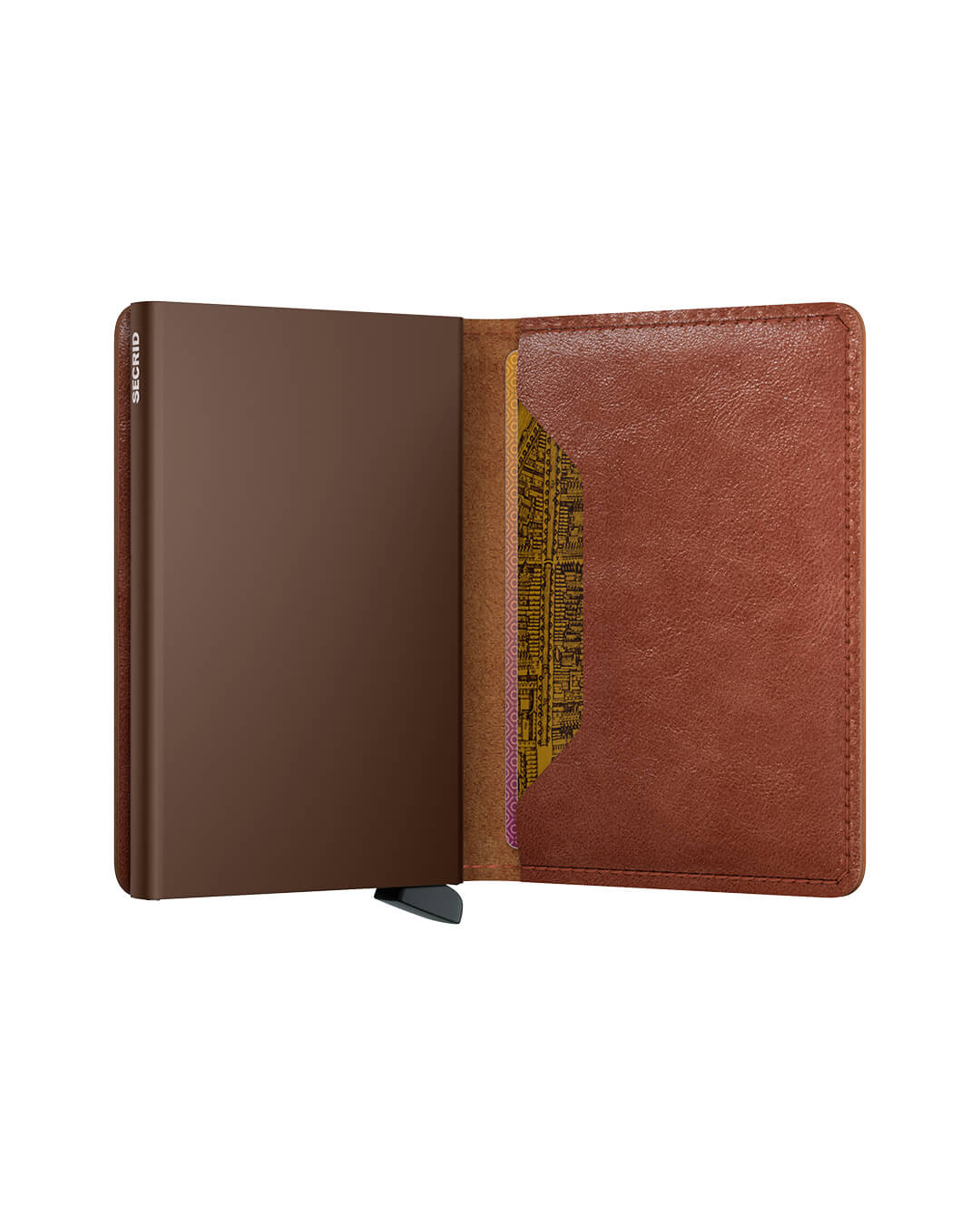 Secrid Wallets One Size Secrid Slimwallet Vintage Cognac-Brown