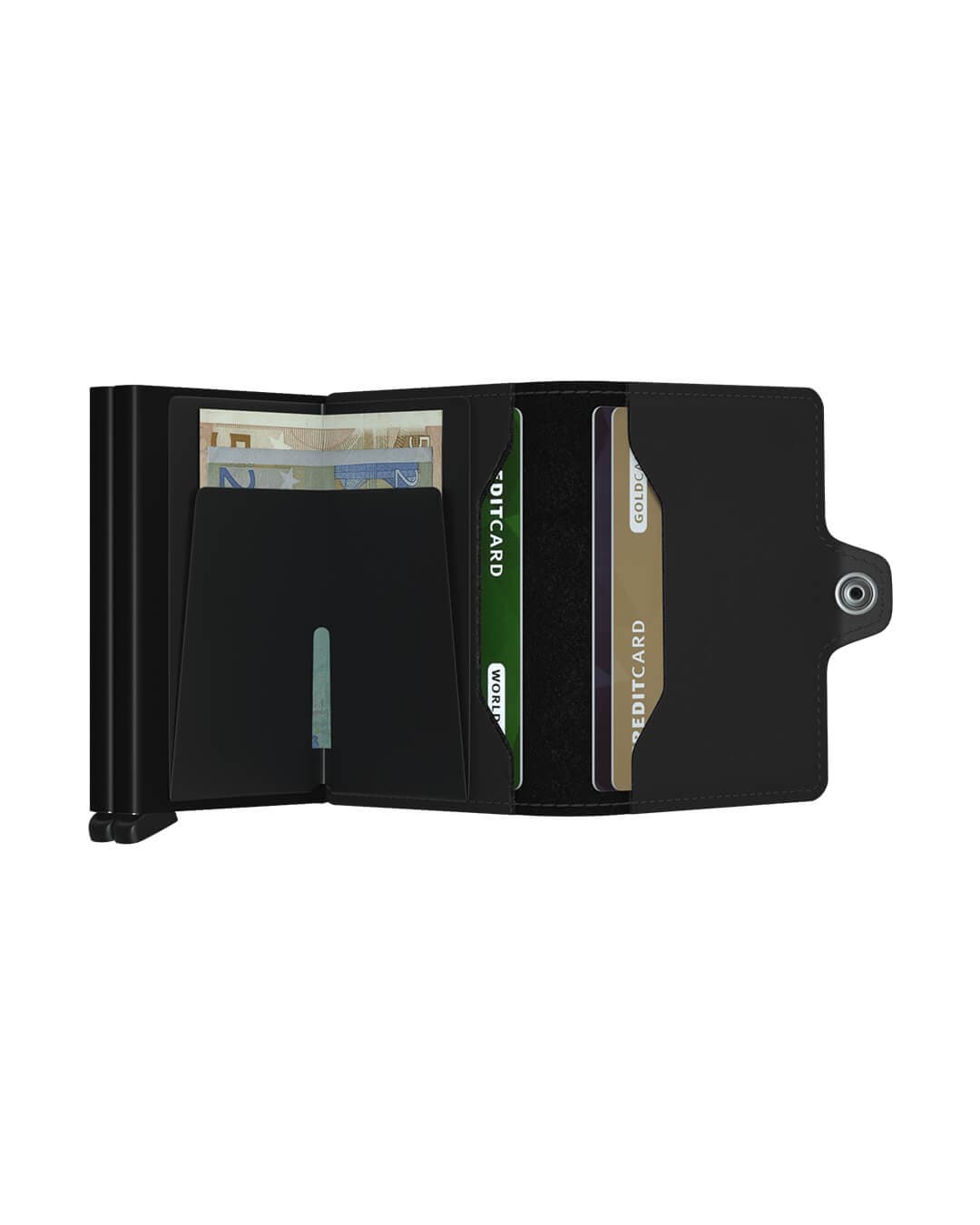 Secrid Wallets One Size Secrid Twinwallet Matte Black