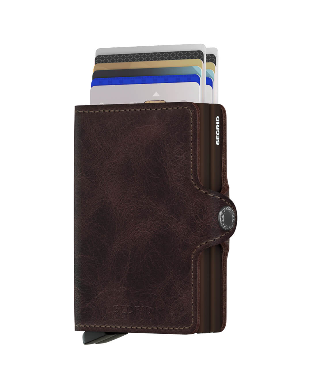 Secrid Wallets One Size Secrid Twinwallet Vintage Chocolate