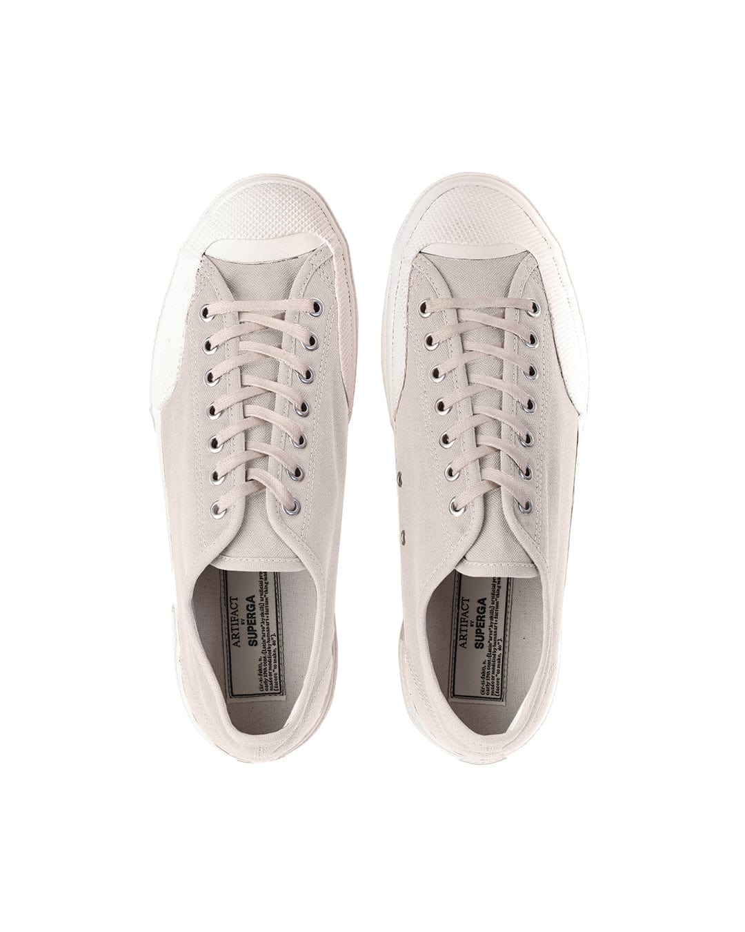 Superga Shoes 2432-W C1150 SELVEDGE DUCK A0O White
