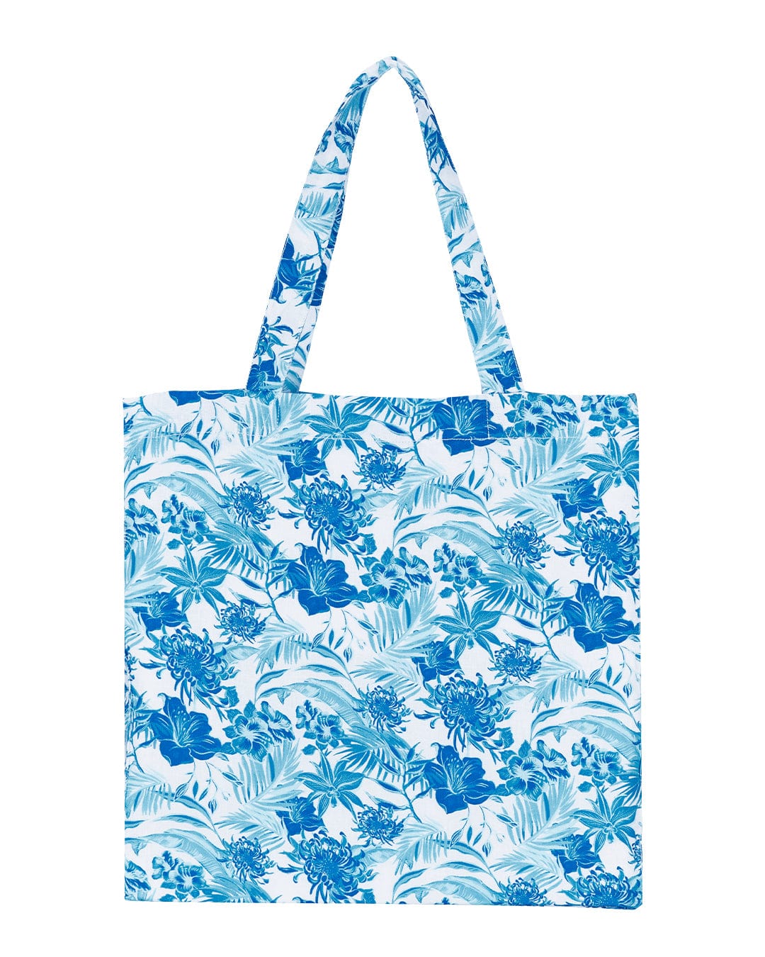 Vilebrequin Bags ONE Vilebrequin Unisex Linen Beach Bag With Tahiti Flowers