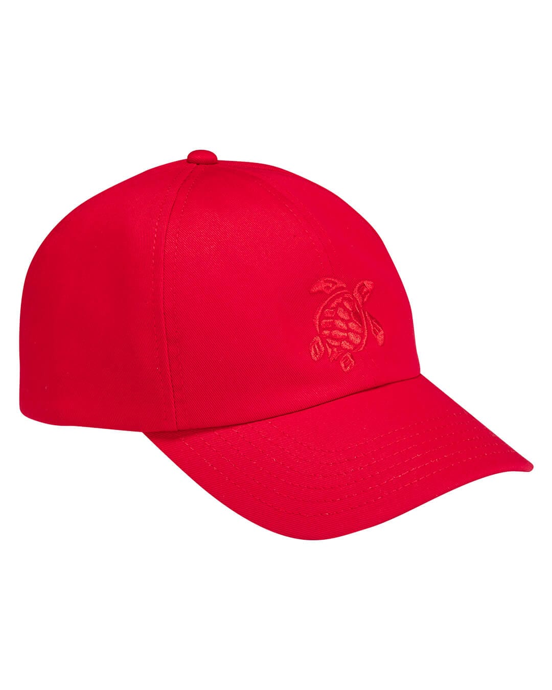 Vilebrequin Caps One Size Vilebrequin Unisex Red Solid Cap