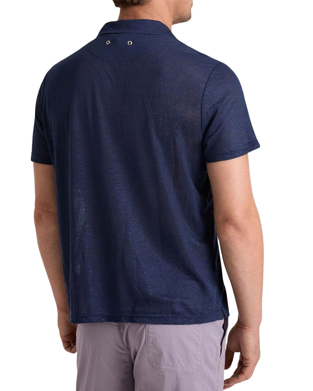 Vilebrequin Polo Shirts Vilebrequin PYRAMID POLO SHIRT BLEU MARINE