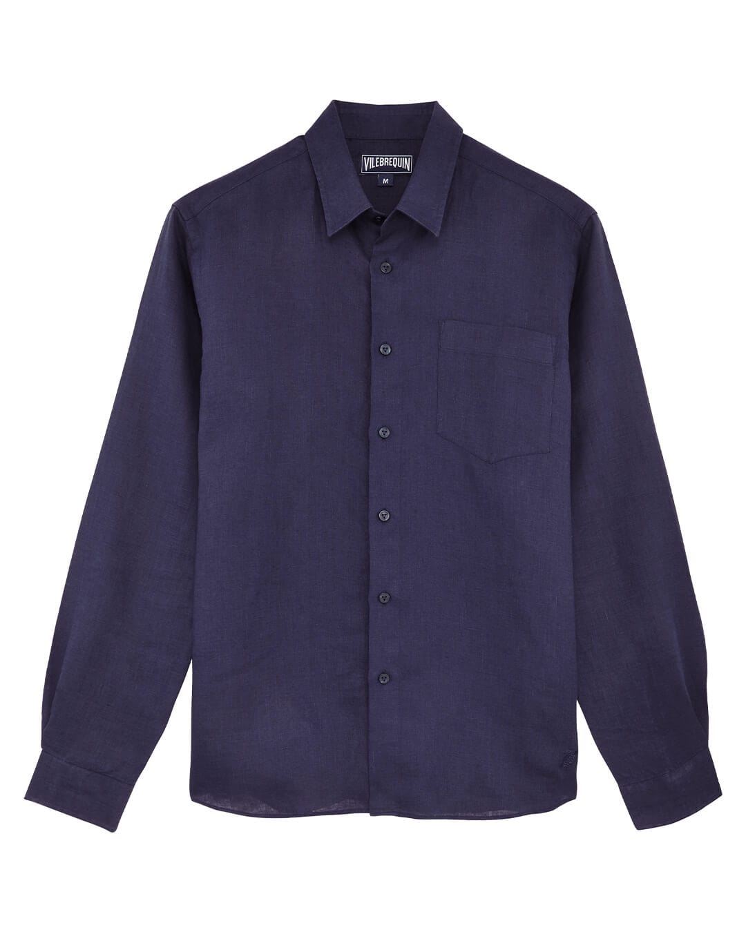 Vilebrequin Shirts Vilebrequin Navy Linen Shirt