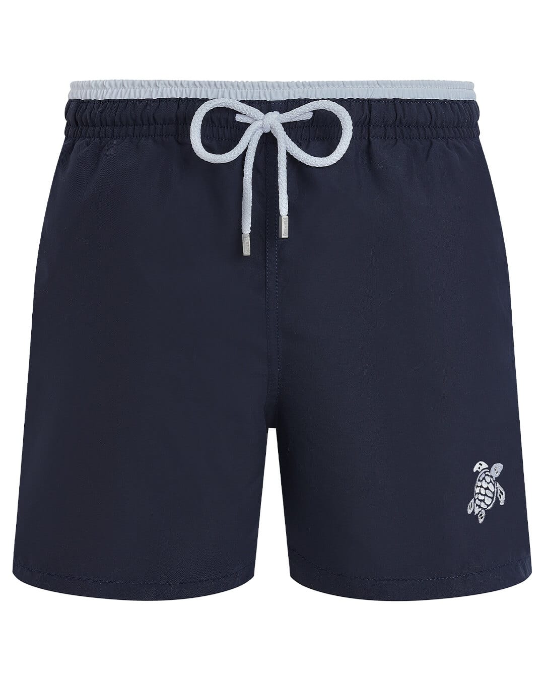 Vilebrequin Swimwear Vilebrequin Marine / Blanc Moka Swim Shorts