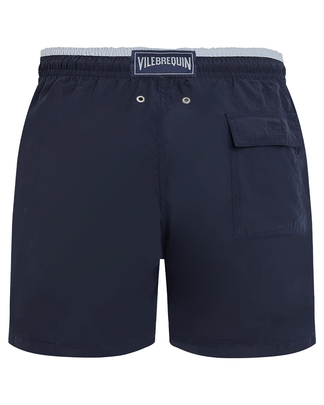 Vilebrequin Swimwear Vilebrequin Marine / Blanc Moka Swim Shorts