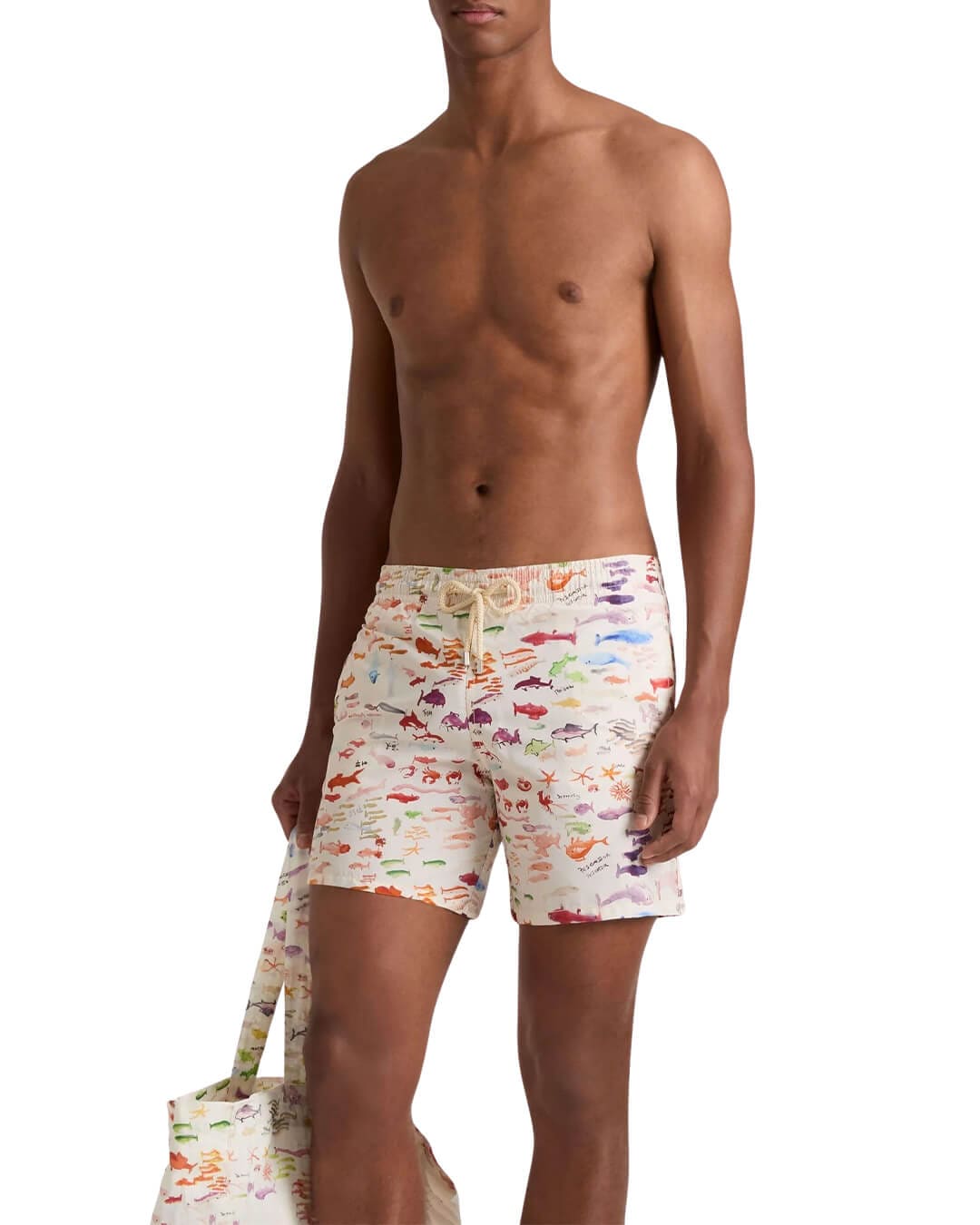 Vilebrequin Swimwear Vilebrequin MOOREA SWIM SHORTS PAPIER