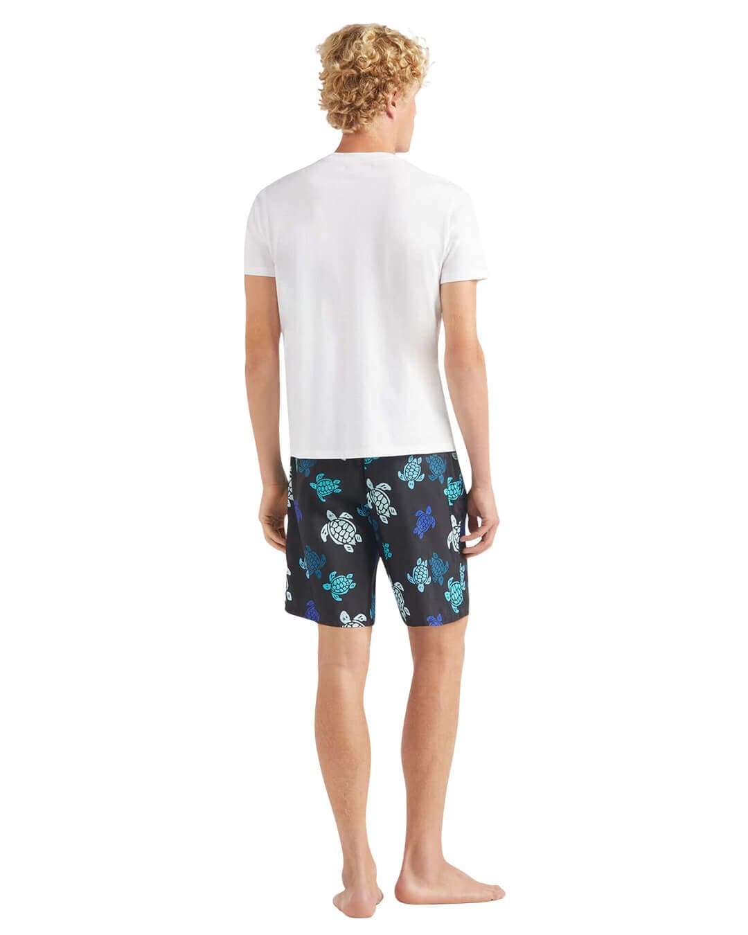 Vilebrequin T-Shirts Vilebrequin Blanc Partisol T-shirt
