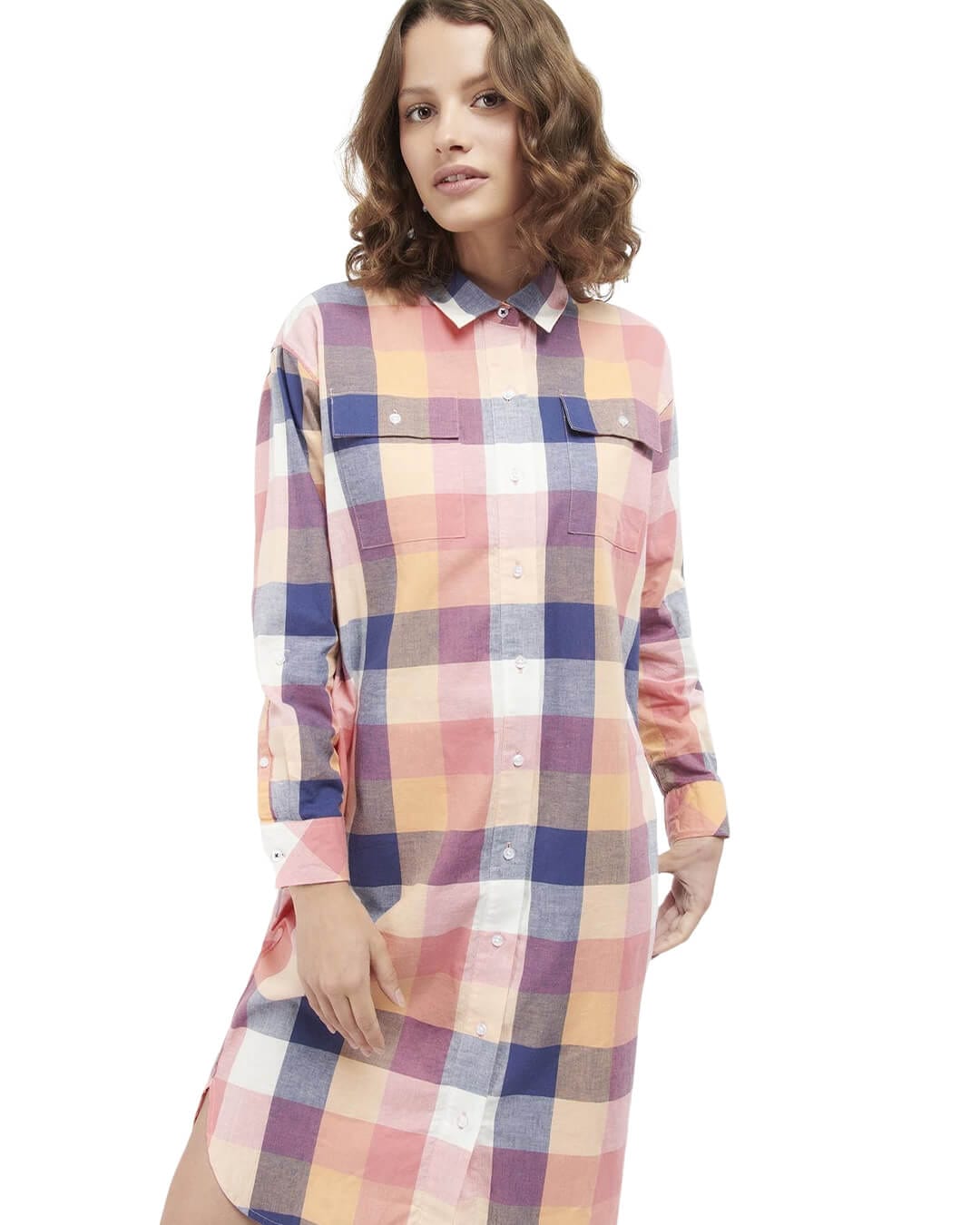 Barbour Dresses Barbour Multi Checked Summer Dress