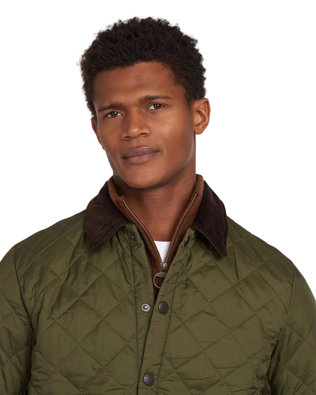 Barbour Outerwear Barbour Olive Heritage Liddesdale Slim Fit