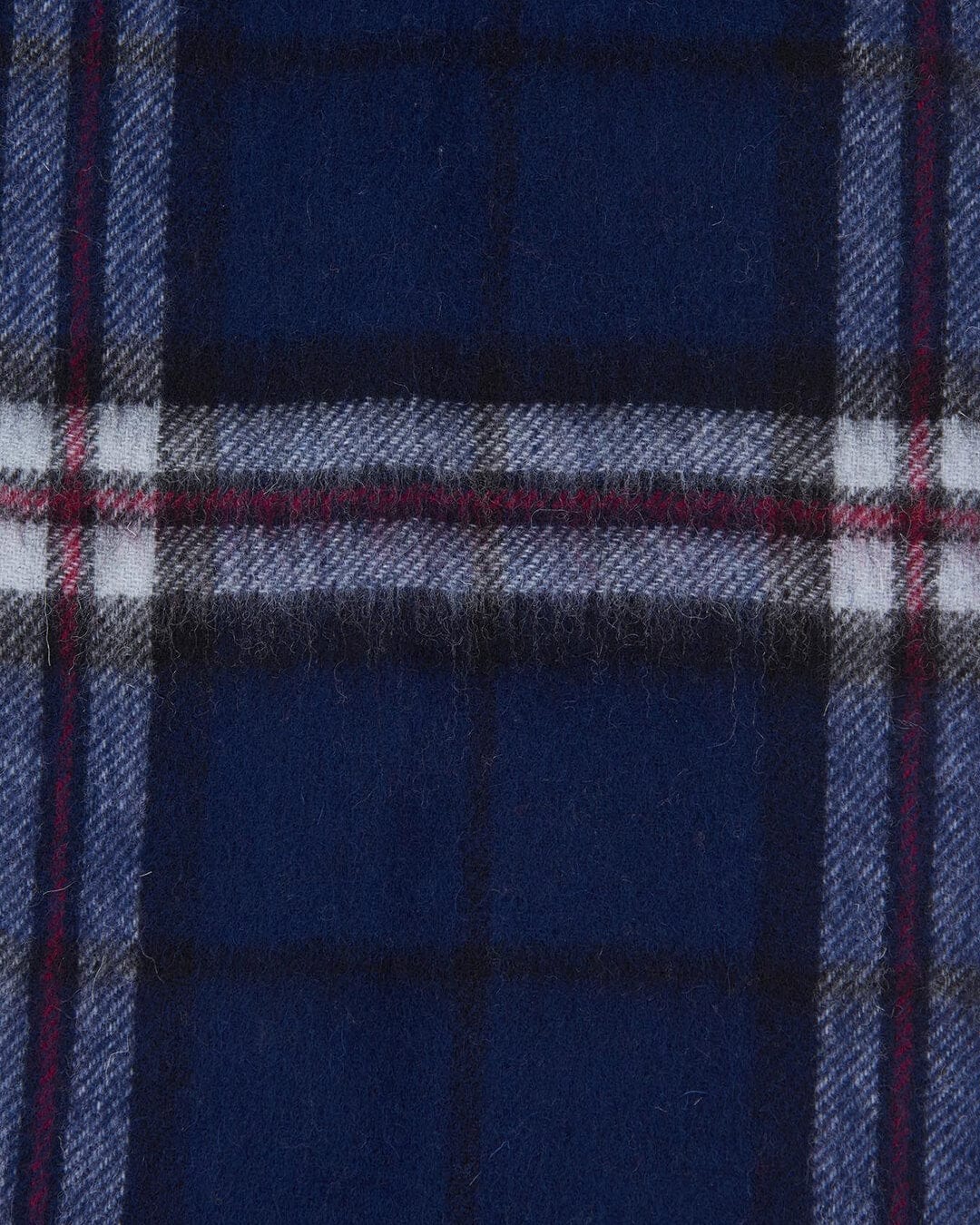 Barbour Scarves ONE SIZE Barbour New Check Navy Tartan Scarf