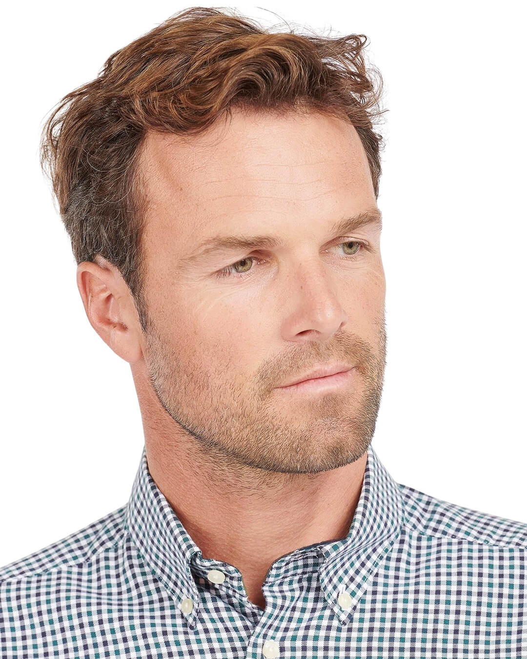 Barbour Shirts Barbour Green Padshaw Tailored Shirt