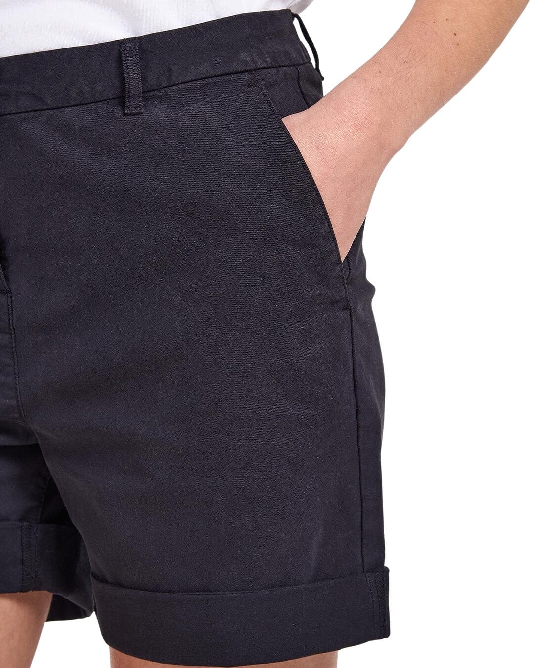 Barbour Shorts Barbour Navy Cotton Chino Shorts