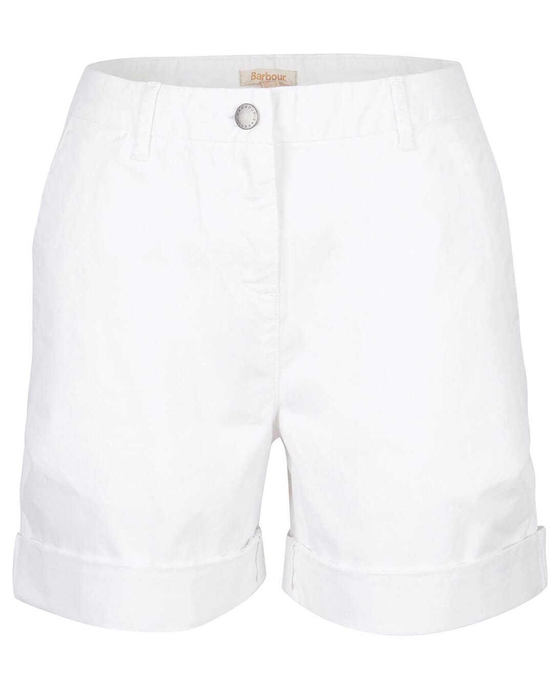 Barbour Shorts Barbour White Cotton Chino Shorts