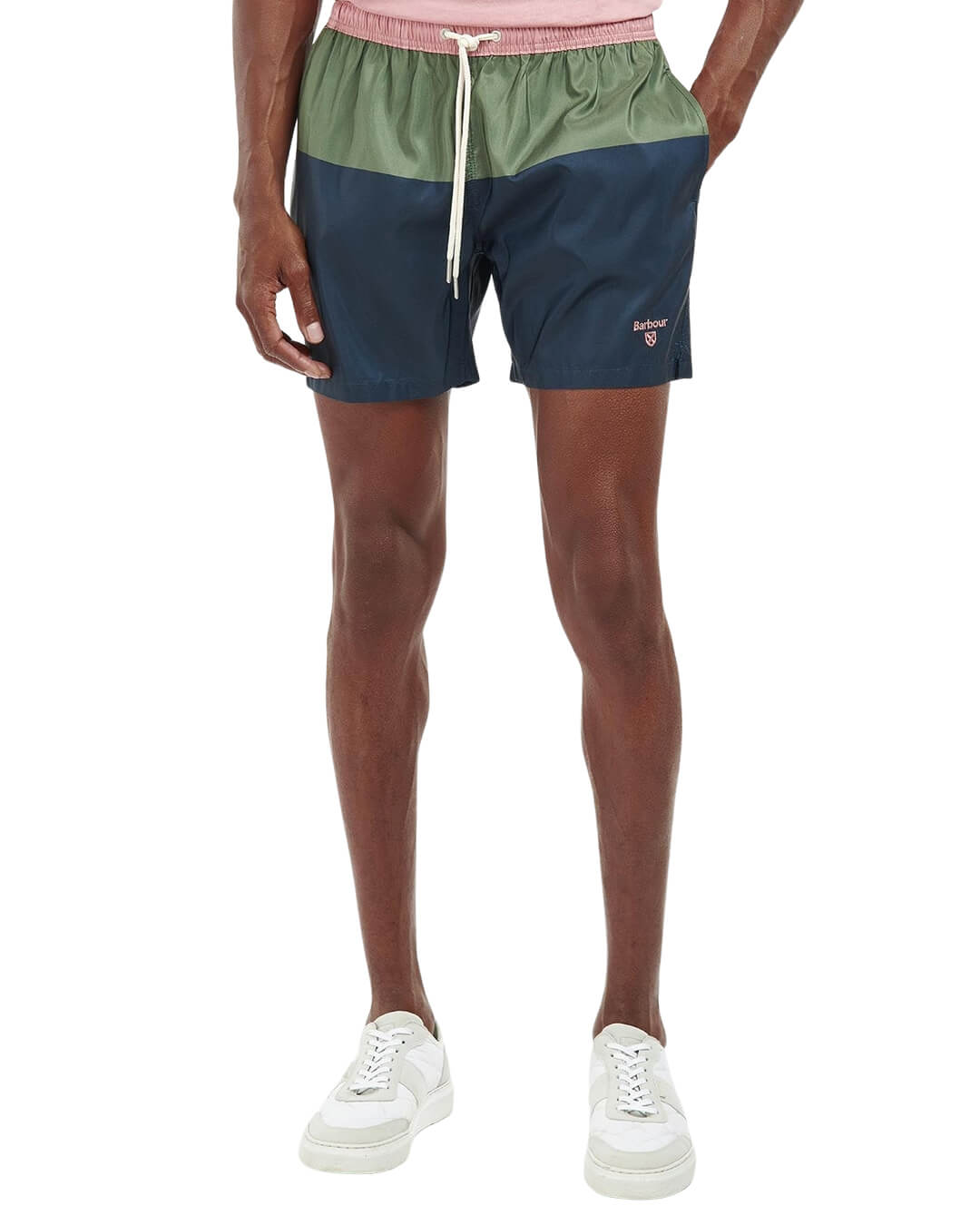Barbour Swimwear Barbour Pink John Swim Shorts