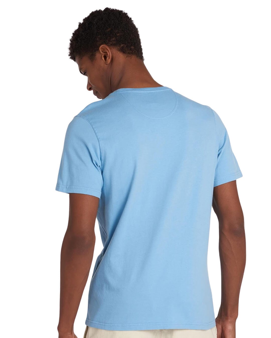 Barbour T-Shirts Barbour Blue Essential Sports T-Shirt