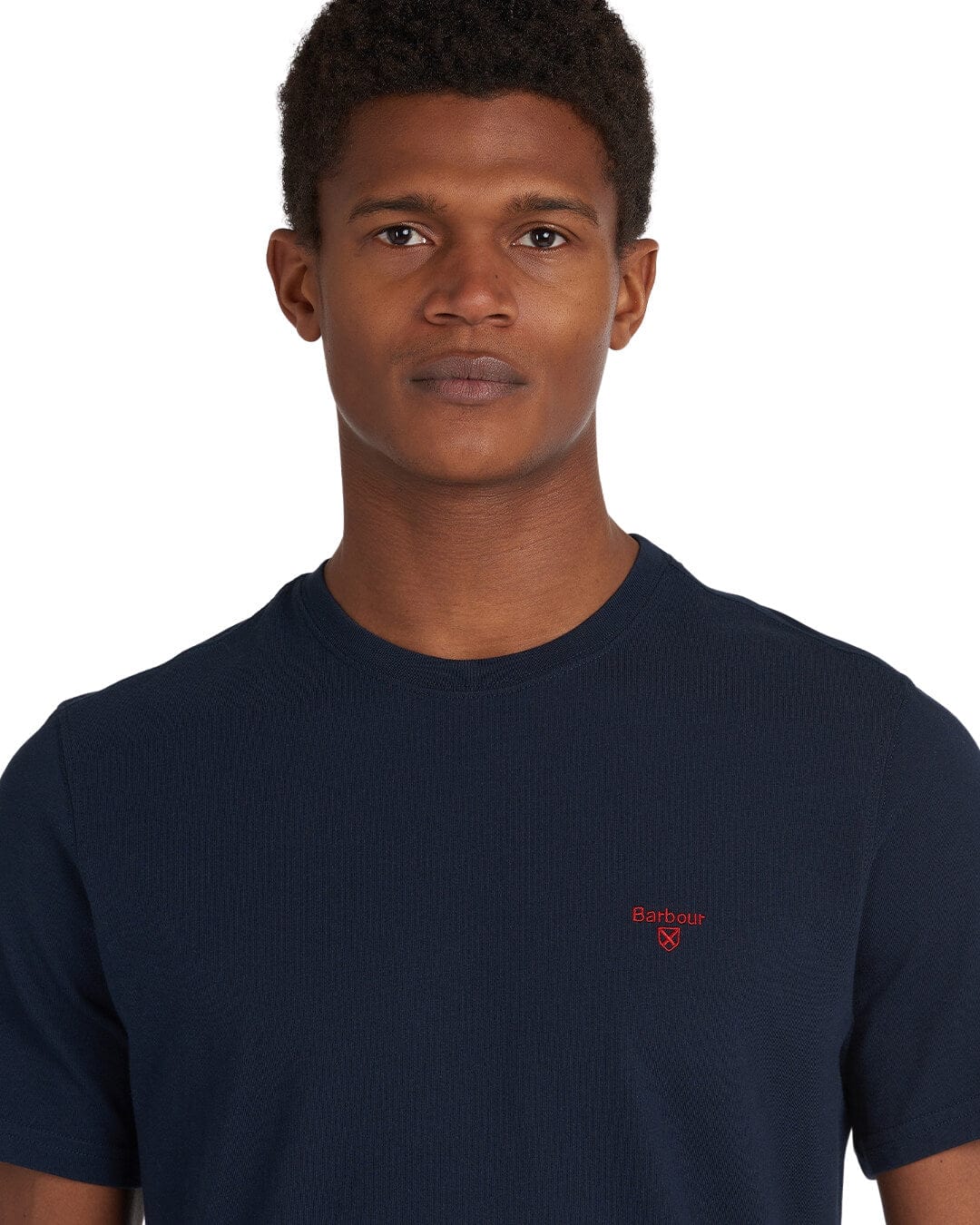 Barbour T-Shirts Barbour Navy Essential Sports T-Shirt