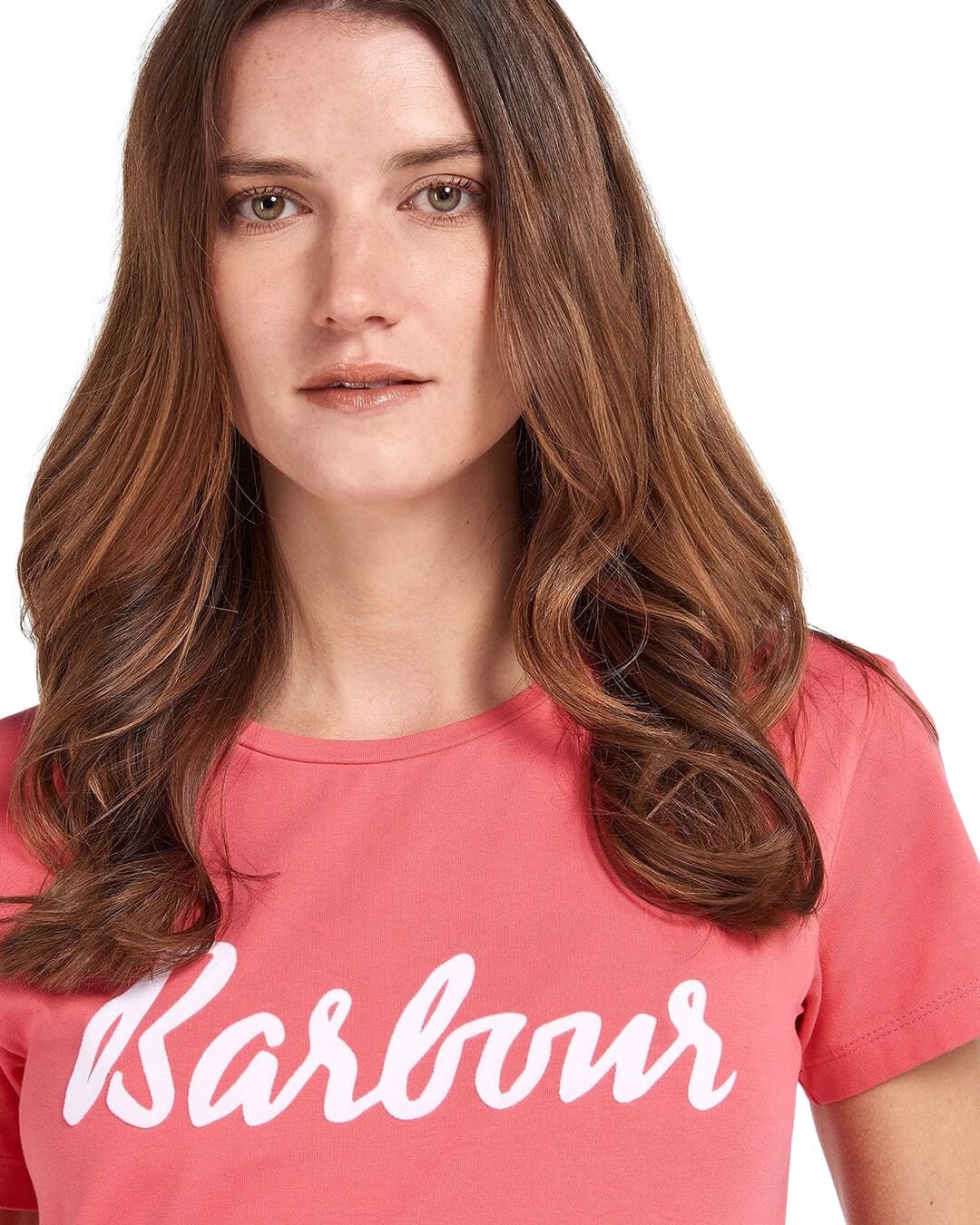 Barbour T-Shirts Barbour Pink Otterburn T-Shirt