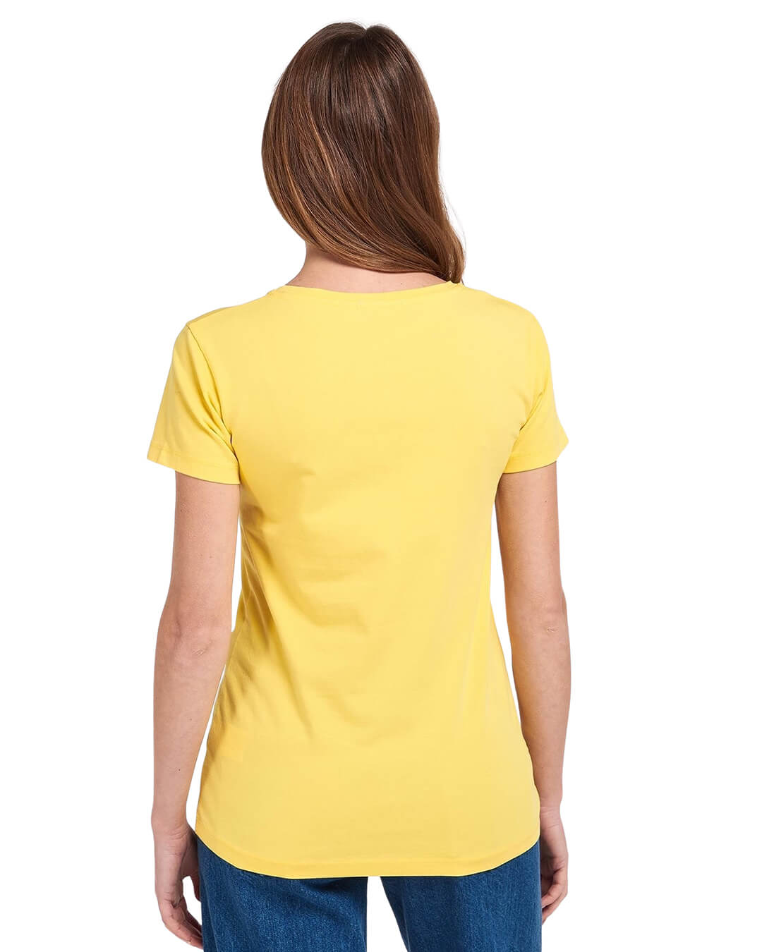 Barbour T-Shirts Barbour Yellow Otterburn T-Shirt