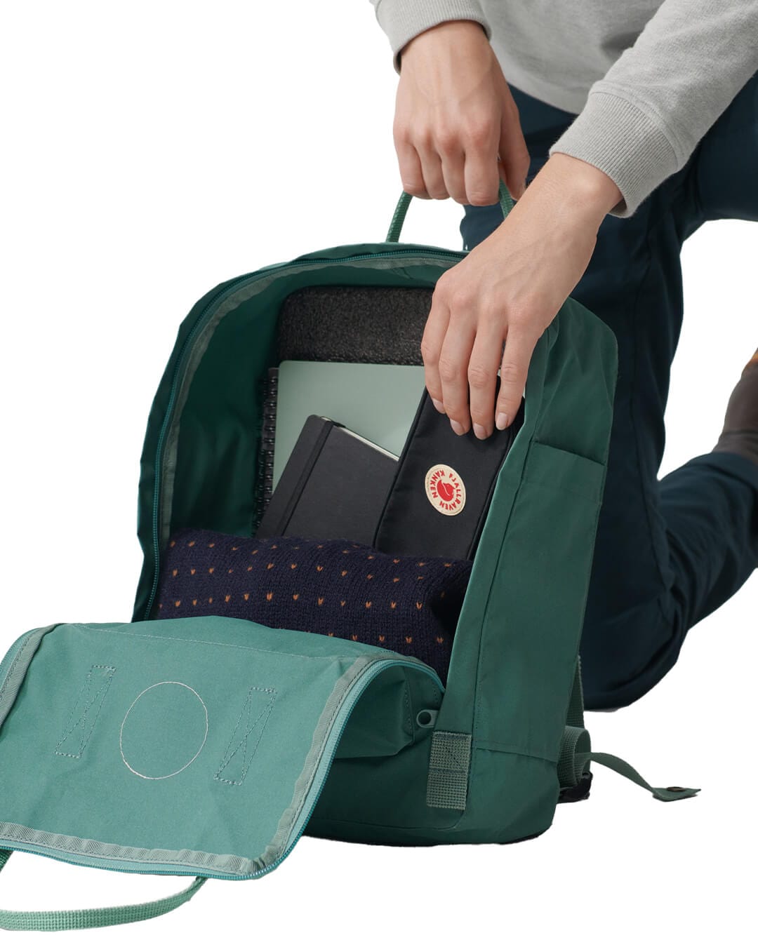 Fjallraven Bags ONE SIZE Fjallraven Kanken Light Green Backpack