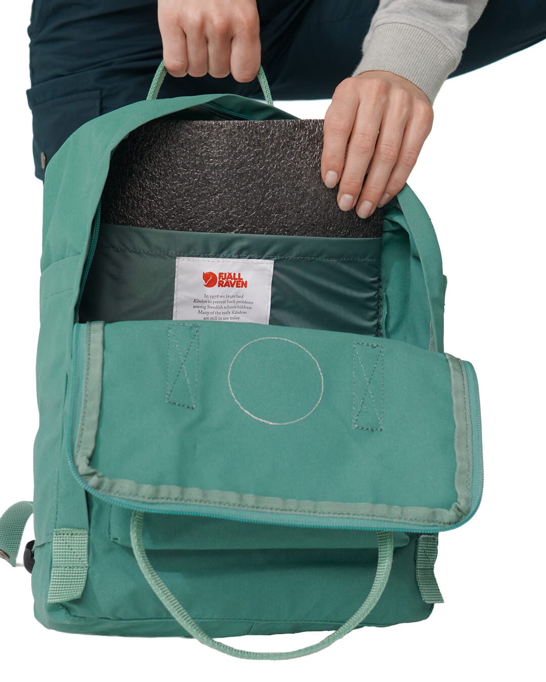 Fjallraven Bags ONE SIZE Fjallraven Kanken Light Green Backpack