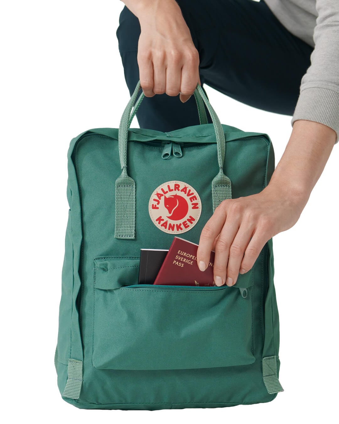 Fjallraven Bags ONE SIZE Fjallraven Kanken Light Green Backpack
