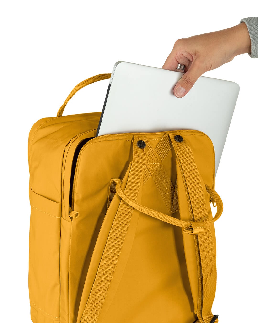 Fjallraven Bags ONE SIZE Kanken Laptop 15&quot; Grey Backpack