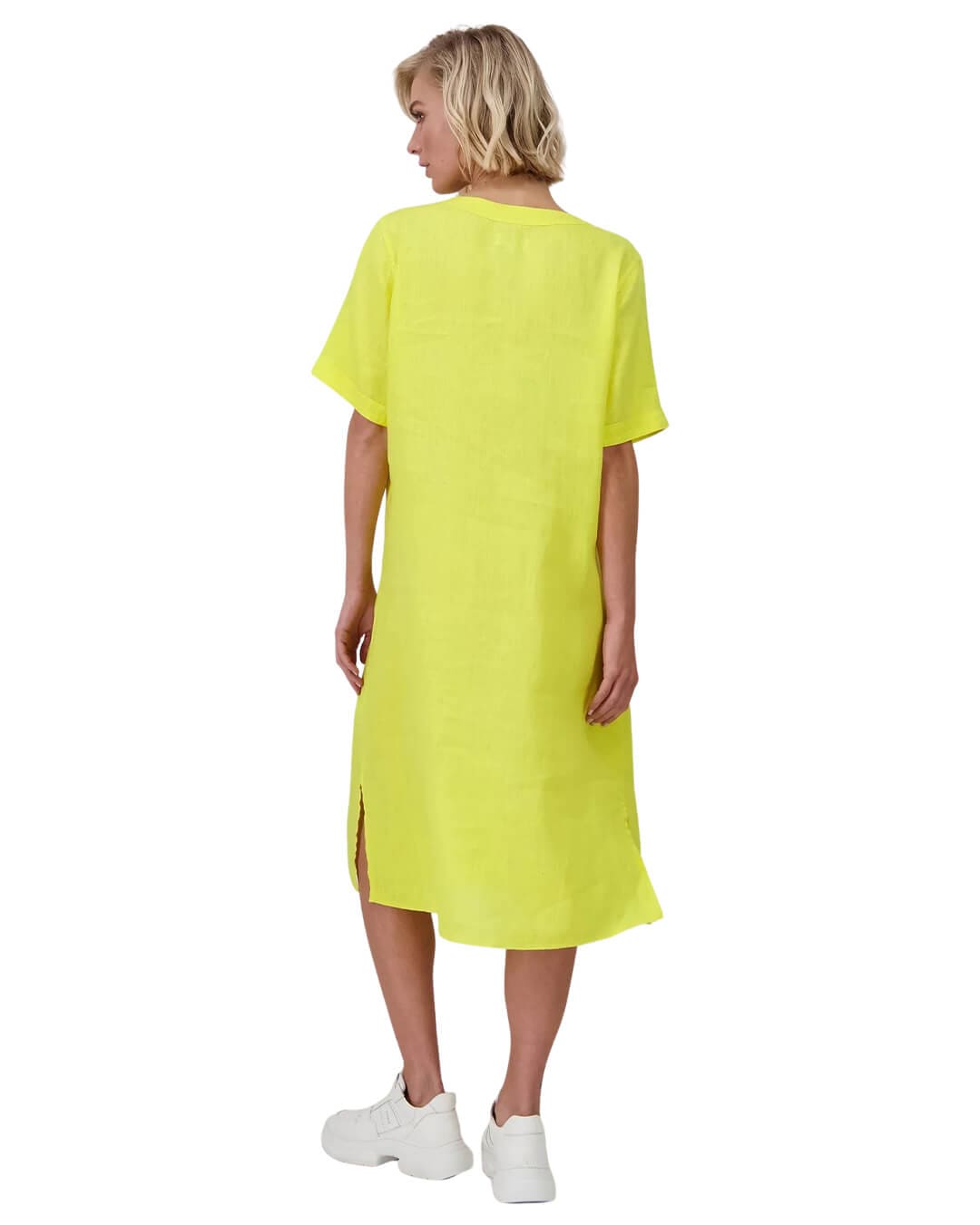 Fynch-Hatton Dresses Fynch-Hatton Linen Yellow Dress