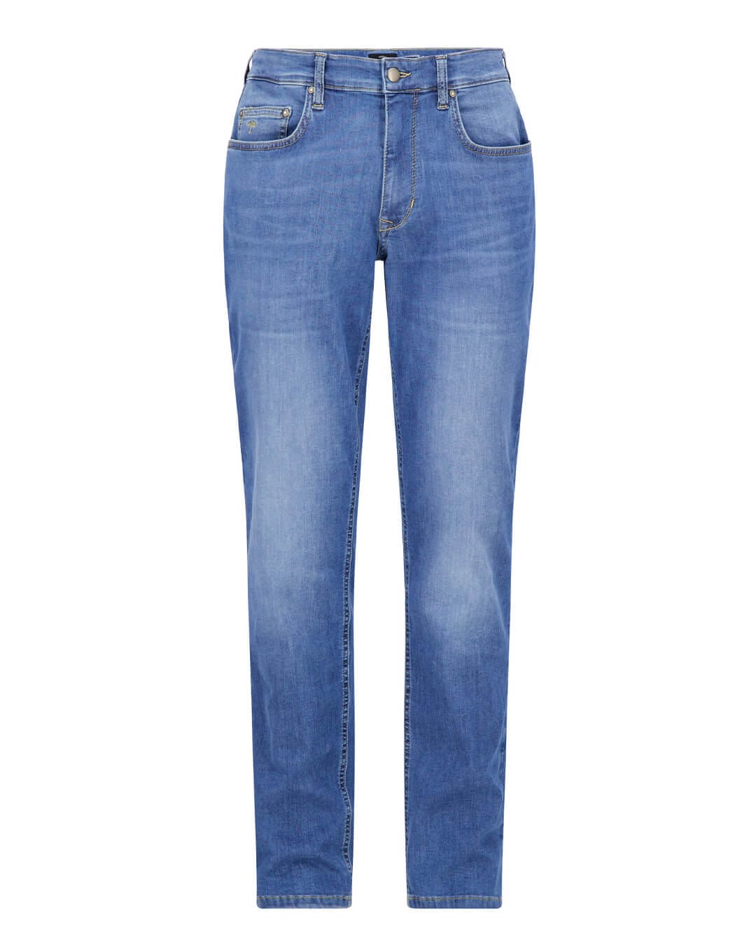 Fynch-Hatton Jeans Fynch-Hatton Light Blue Denim Jeans Regular Fit