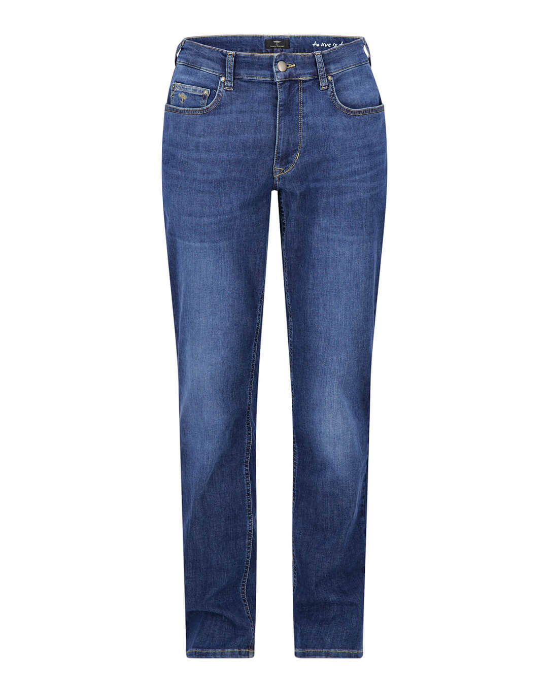 Fynch-Hatton Jeans Fynch-Hatton Mid Blue Denim Jeans Regular Fit