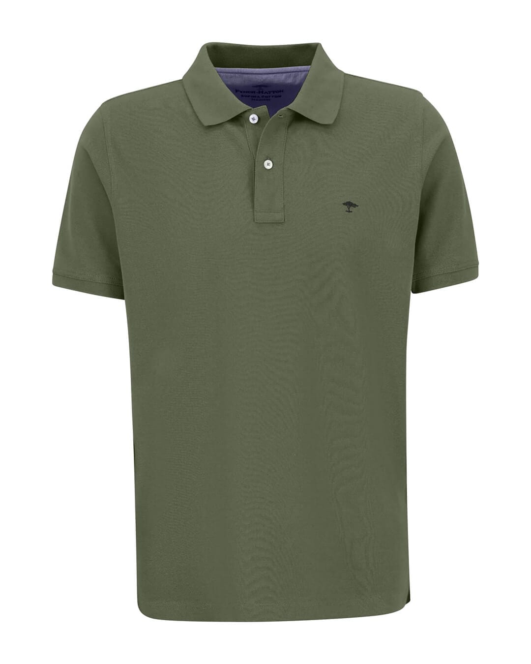 Fynch-Hatton Polo Shirts Fynch-Hatton Light Green Basic Polo Shirt
