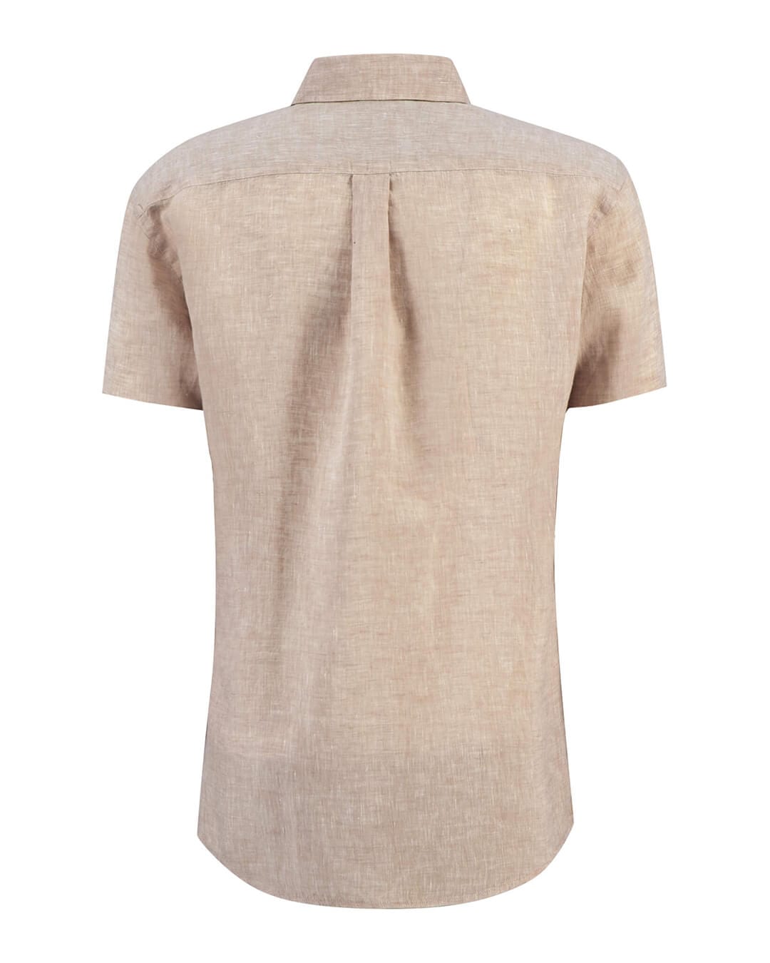 Fynch-Hatton Shirts Fynch-Hatton Premium Linen Brown Shirt