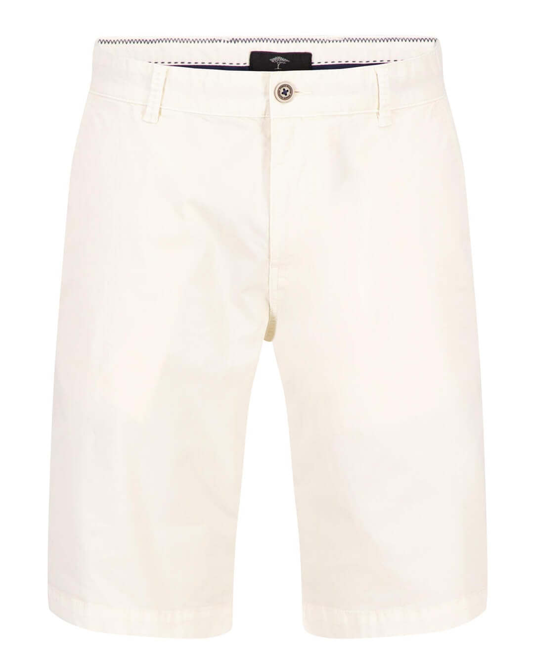 Fynch-Hatton Shorts Fynch-Hatton White Basic Stretch Shorts