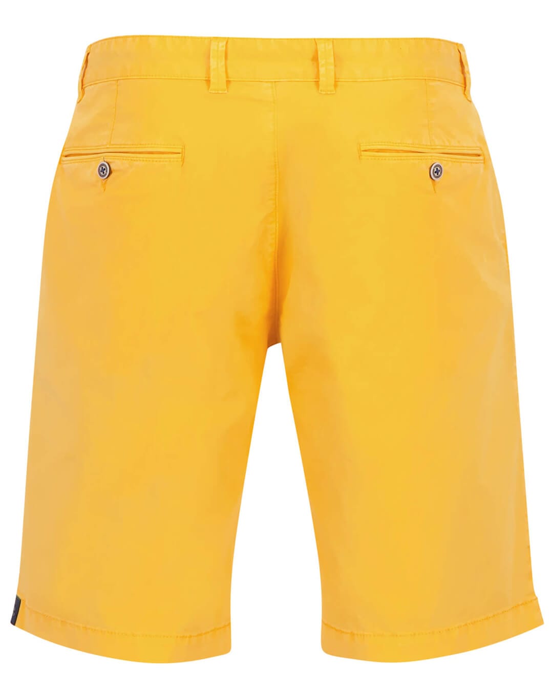 Fynch-Hatton Shorts Fynch-Hatton Yellow Basic Stretch Shorts