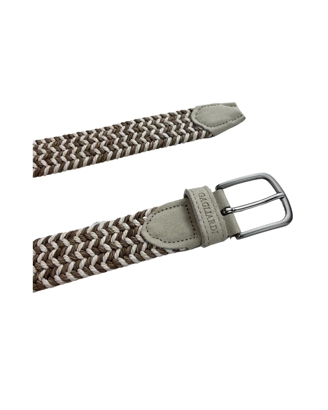 Gagliardi Belts Gagliardi Beige Braided Cotton Belt