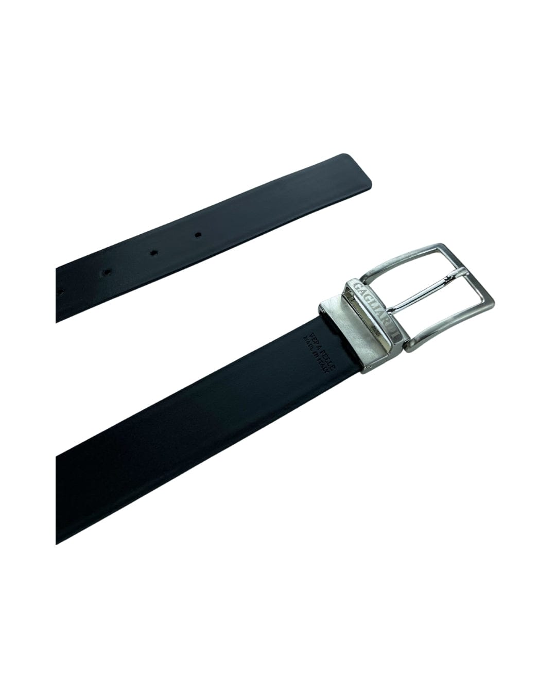Gagliardi Belts Gagliardi Navy &amp; Black Italian Leather Reversible Belt
